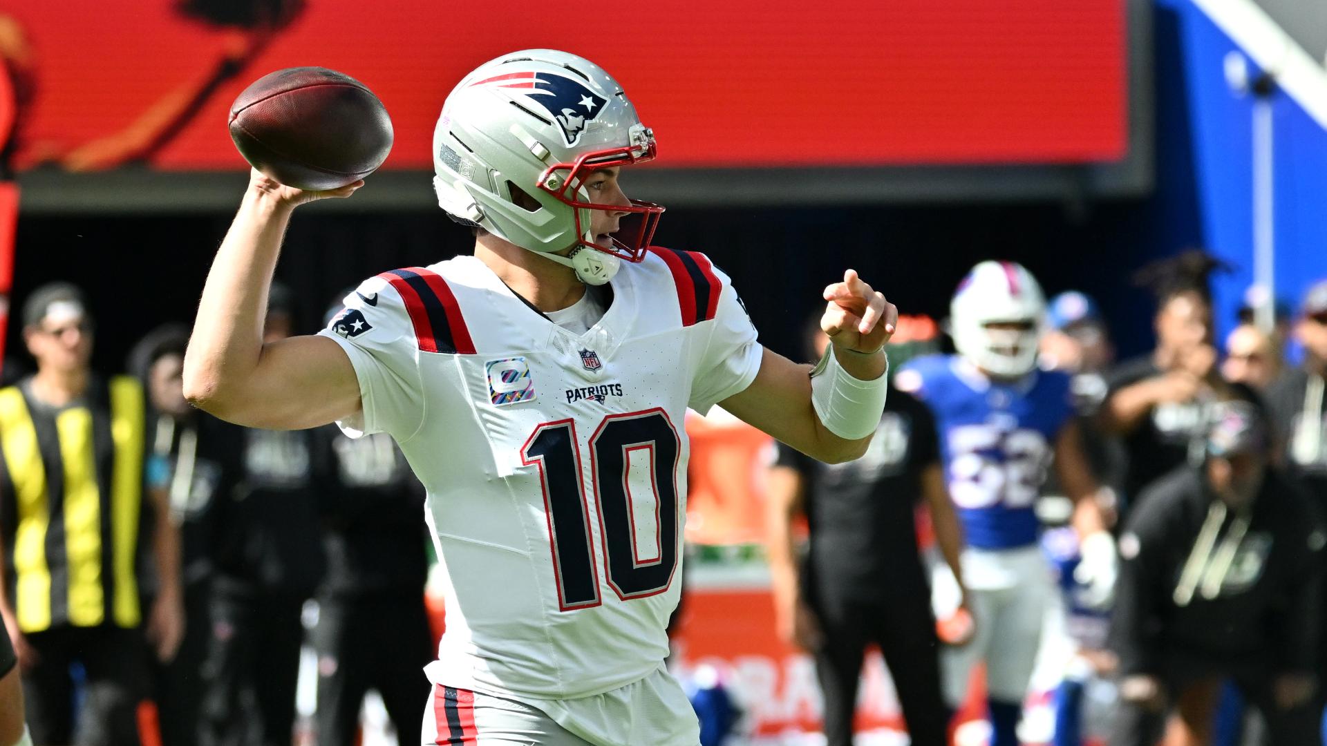 Why Adam Rank is still rolling with Drake Maye as a fantasy starter for now