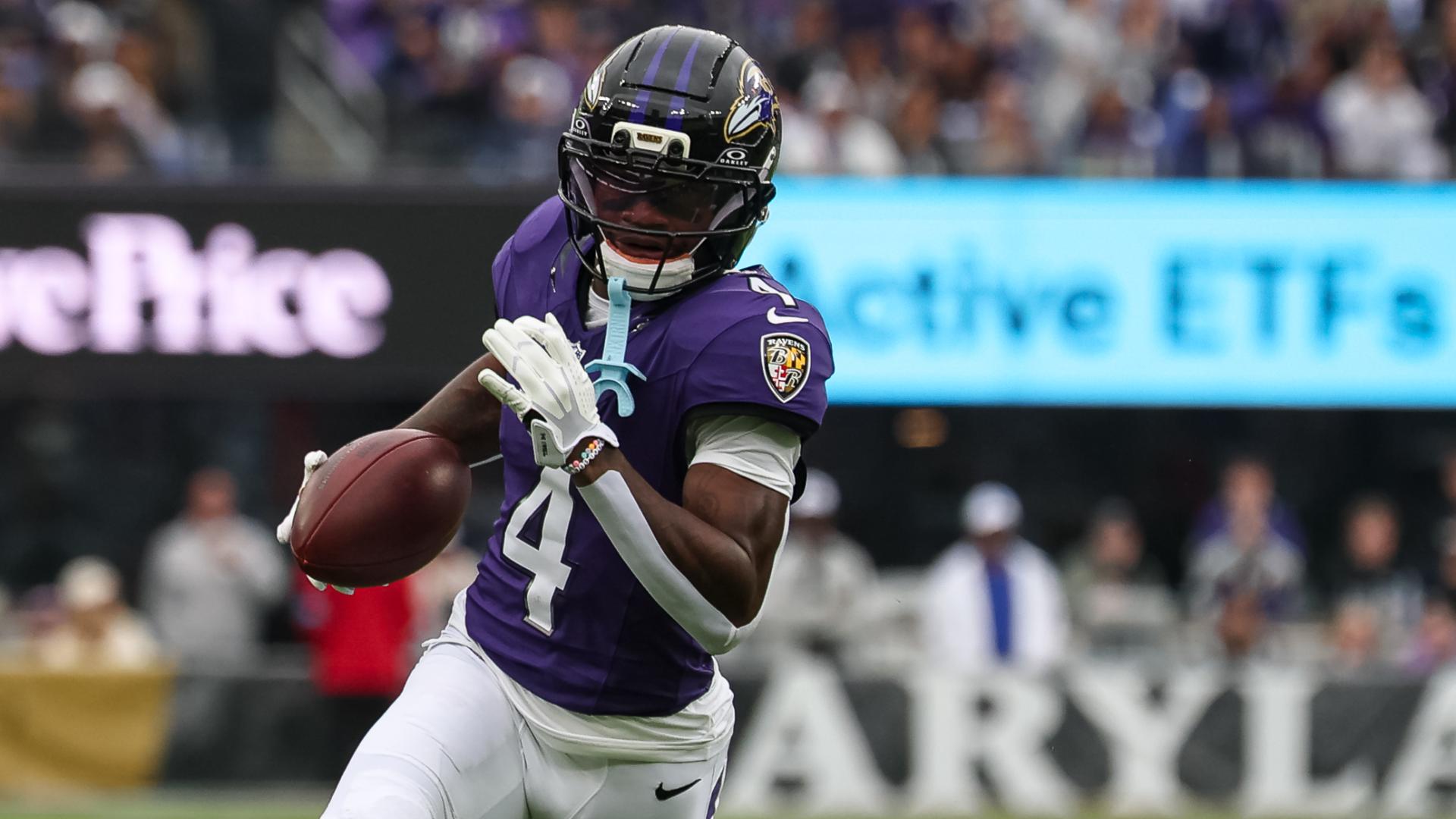 Is Zay Flowers a must-start fantasy WR if Lamar Jackson is out?