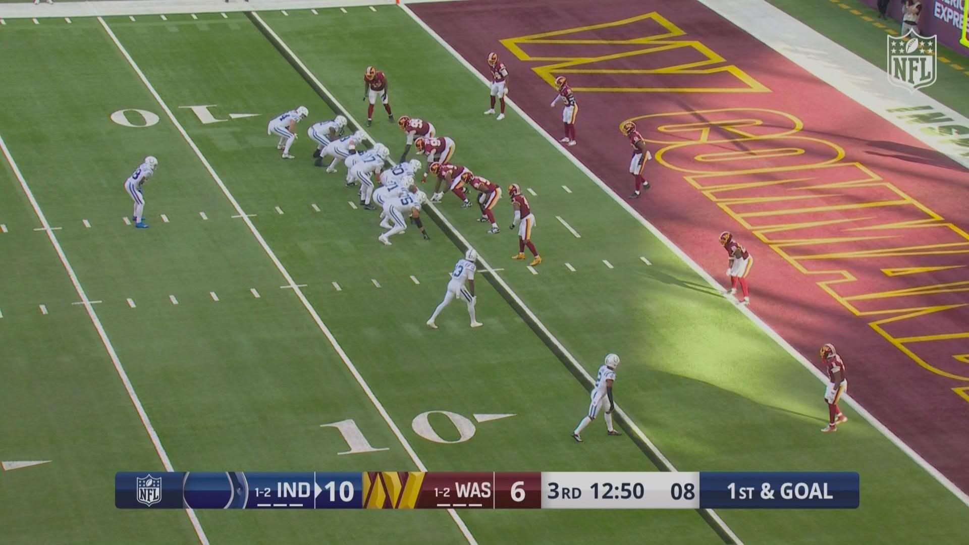 Simpele touchdown Taylor