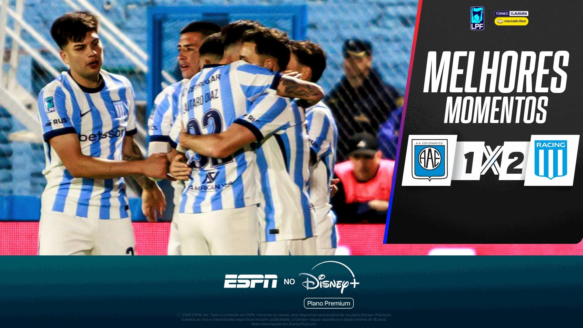 Estudiantes de Río Cuarto 1 x 2 Racing no Campeonato Argentino: VEJA os melhores momentos