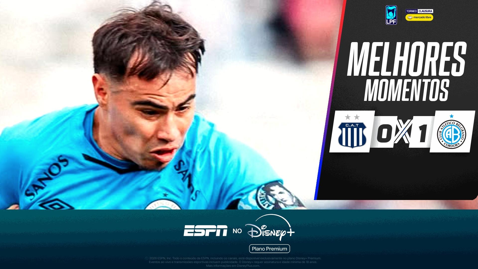 Talleres 0 x 1 Belgrano no Campeonato Argentino: VEJA os melhores momentos