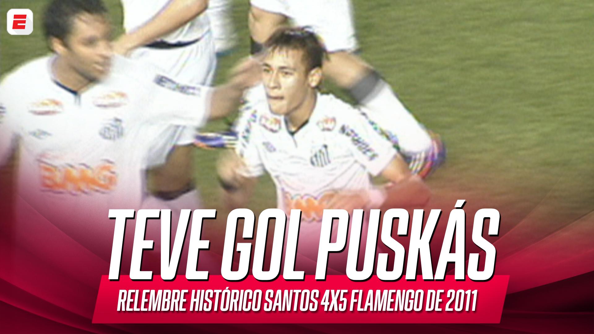Show de Ronaldinho Gaúcho, gol Puskás do jovem Neymar e mais: relembre histórico Santos 4x5 Flamengo de 2011