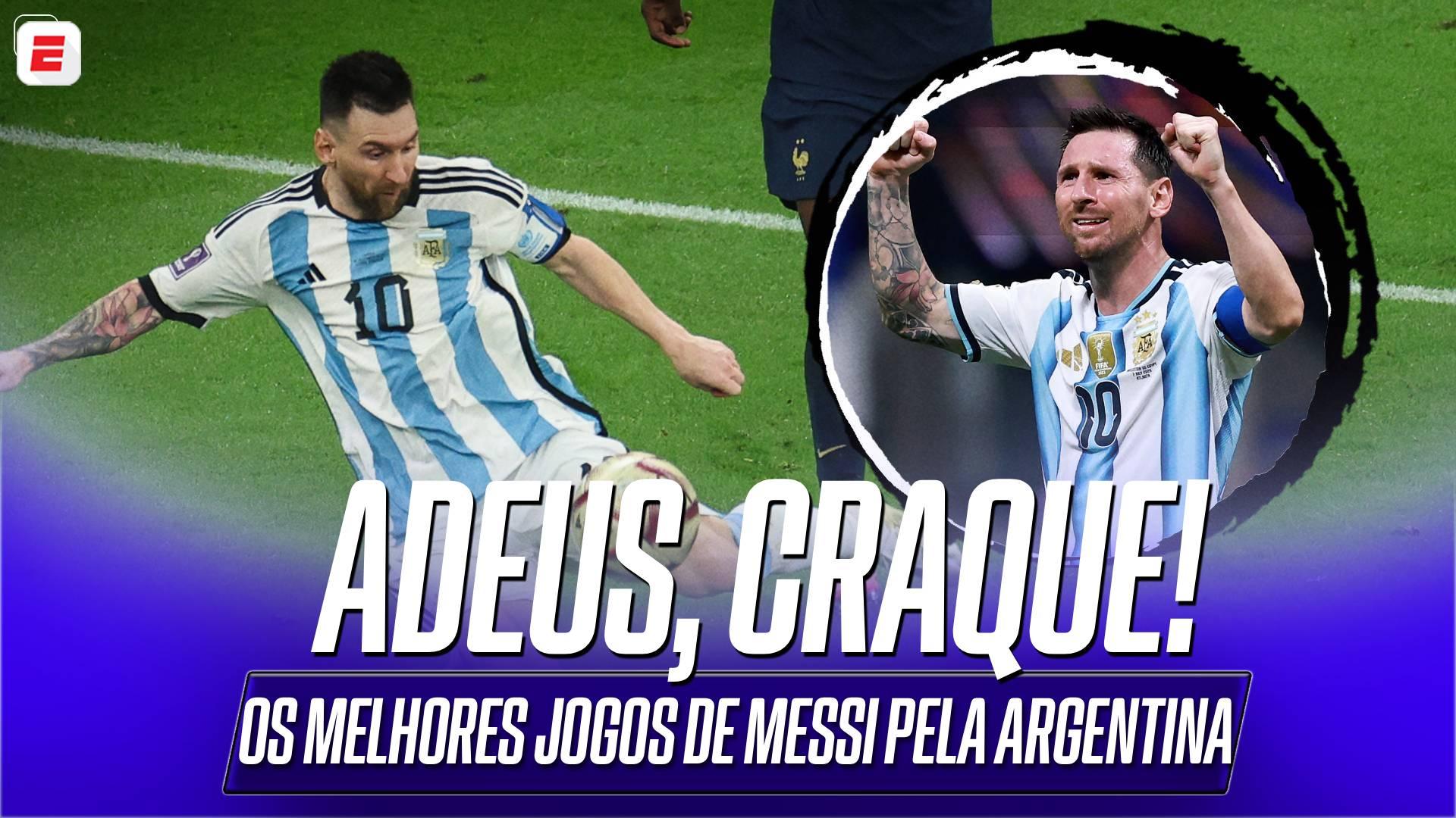 Chegou o último tango! Messi faz despedida pela Argentina, e Zupak elege melhor atuação do craque