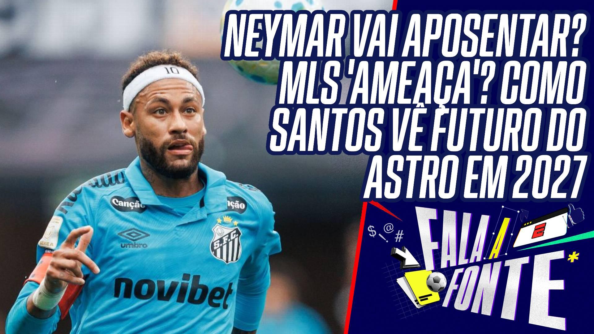 Renova? Vai para outro mercado? O futuro de Neymar e como Santos enxerga o jogador para 2027