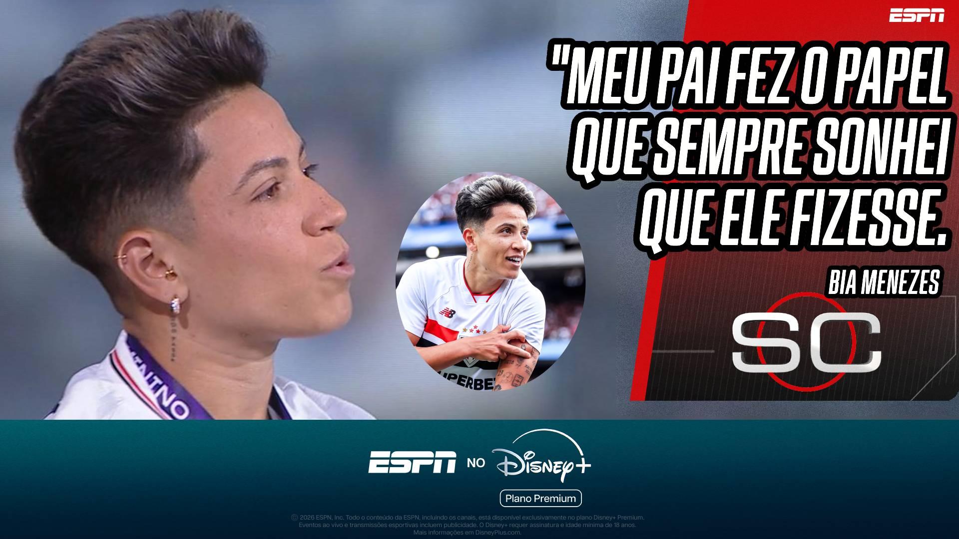 Bia Menezes fala de presença inédita do pai e comemoração em homenagem à mãe: 'Foi ela quem acreditou no meu sonho'