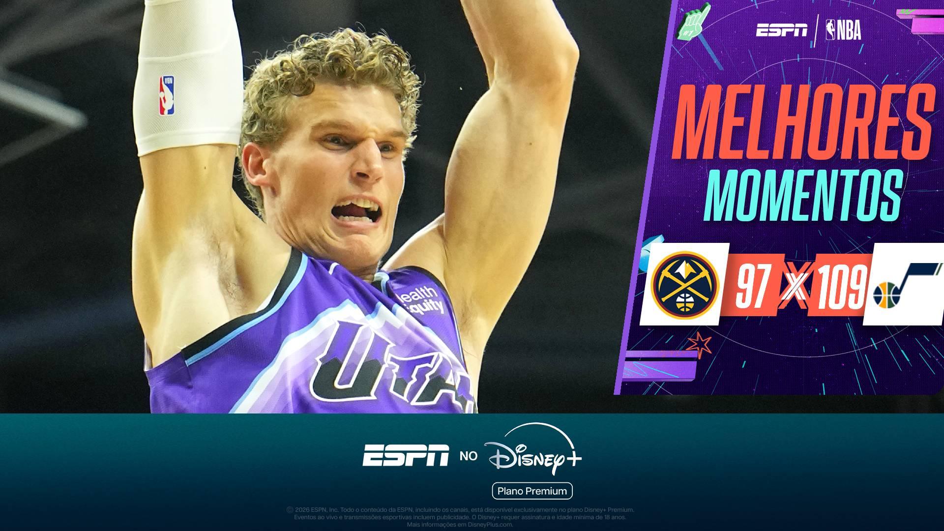 Lauri Markkanen comanda vitória do Jazz sobre os Nuggets na pré-temporada