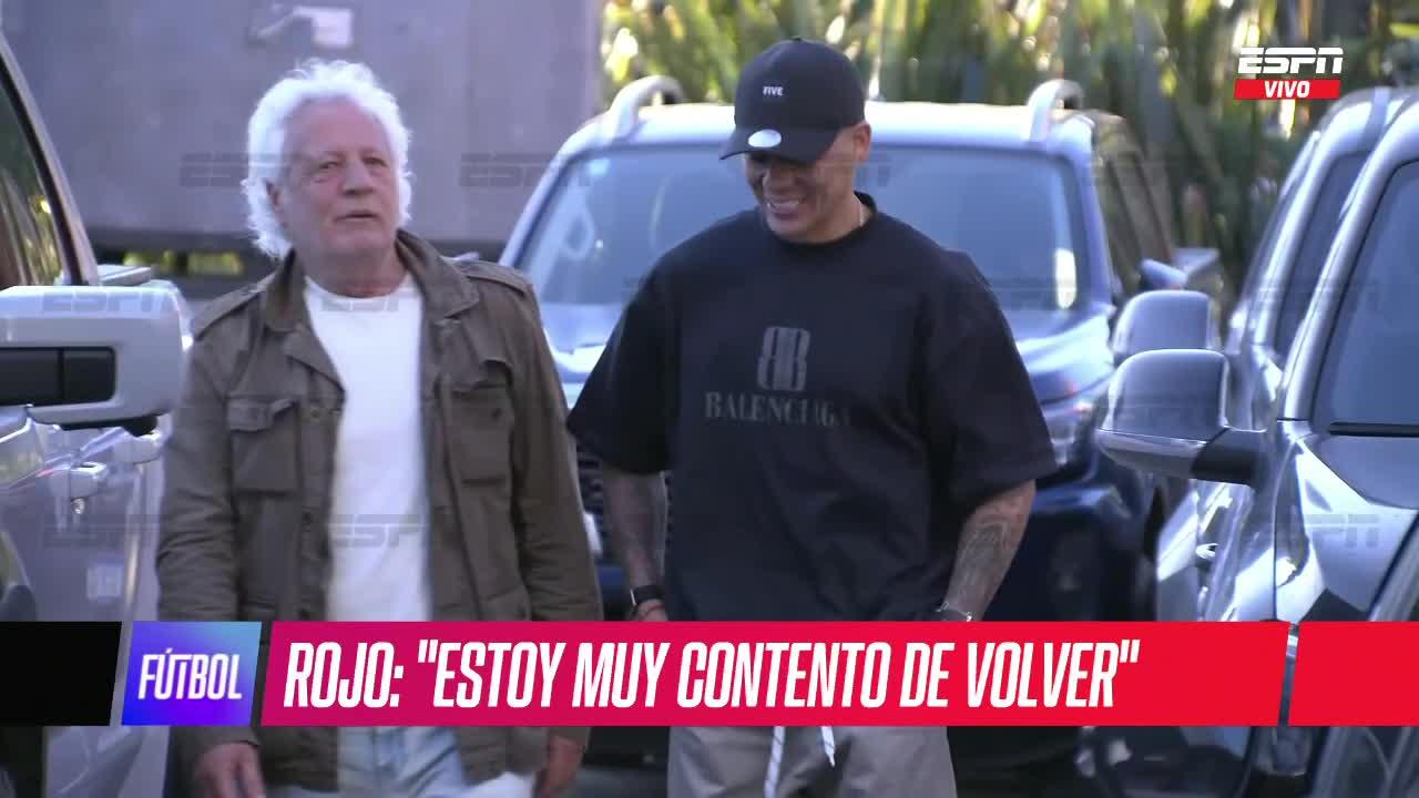 Marcos Rojo, presente en UNO para ver a Estudiantes