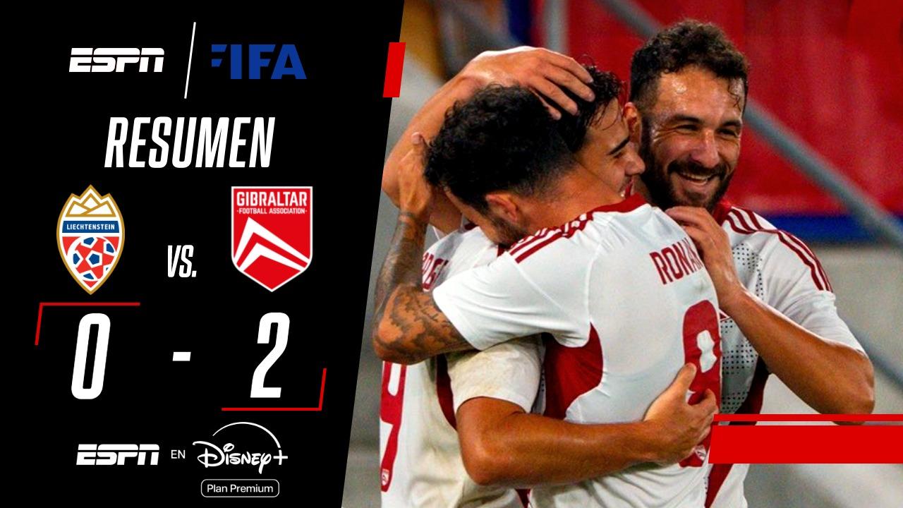 Gibraltar derrotó a Liechtenstein y festejó en un Amistoso Internacional