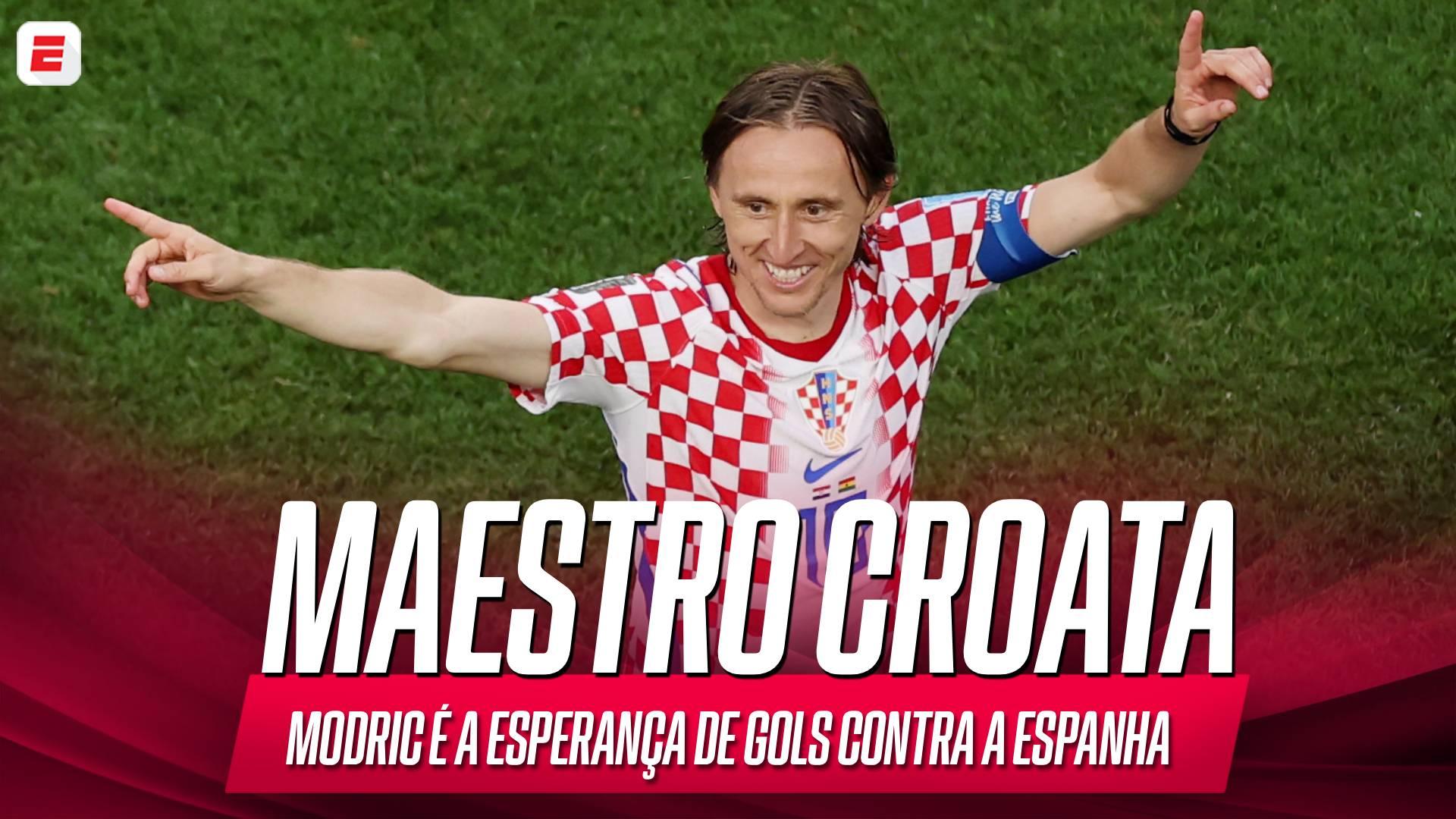 Modrić tem missão de liderar reação da Croácia contra campeã do mundo Espanha na Nations League; VEJA os gols do craque