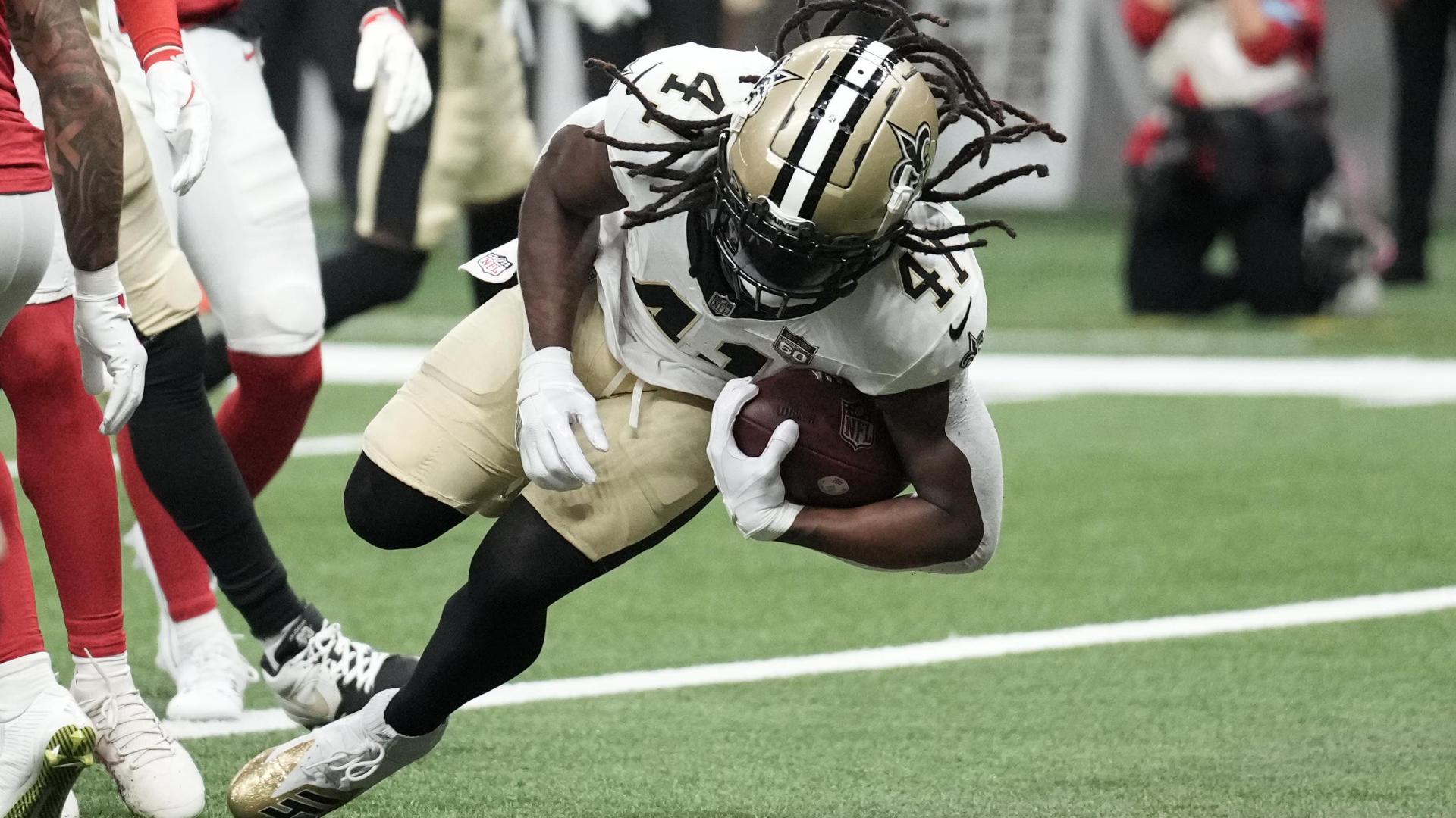 Bijan Robinson powers Falcons past Saints 45-24 on the 20th anniversary of the Superdome's reopening