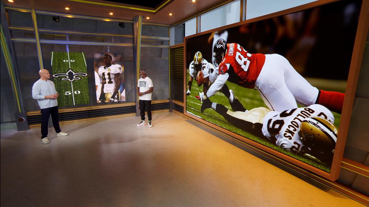 Roman Harper celebrates 20th anniversary of Superdome reopening