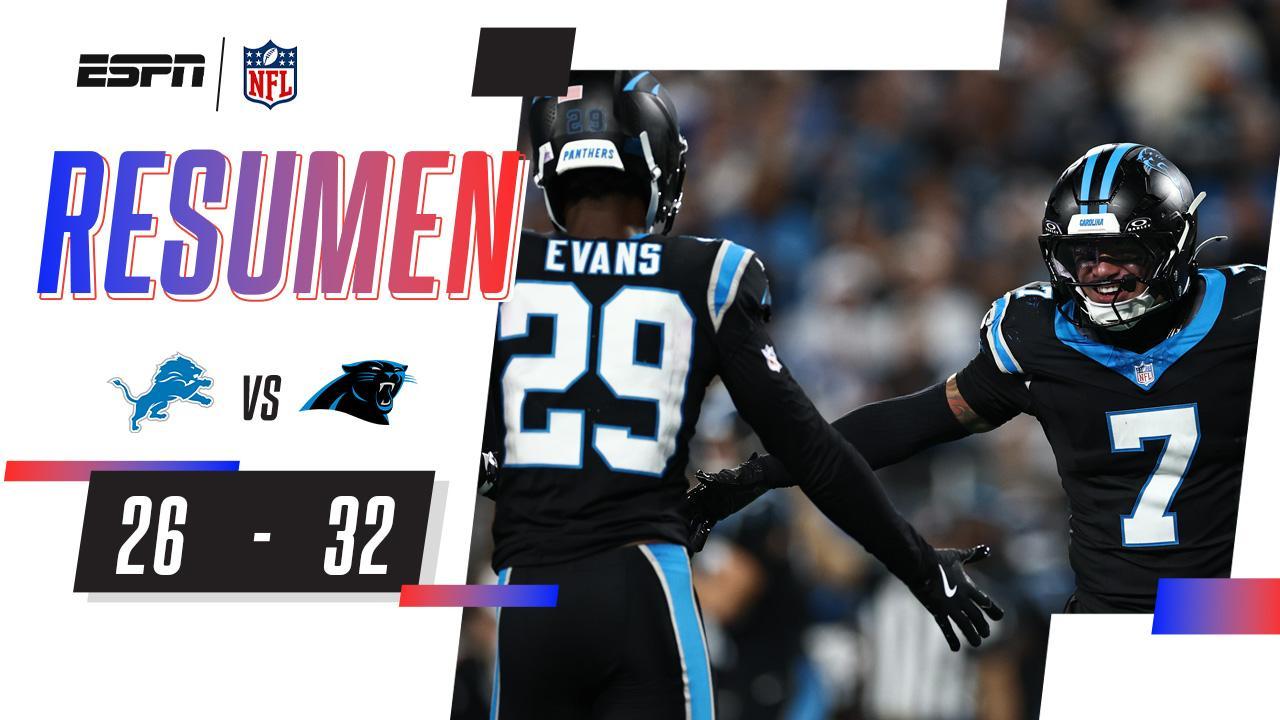 ¡Los Panthers derrotan a los Lions en el SNF! | Resumen