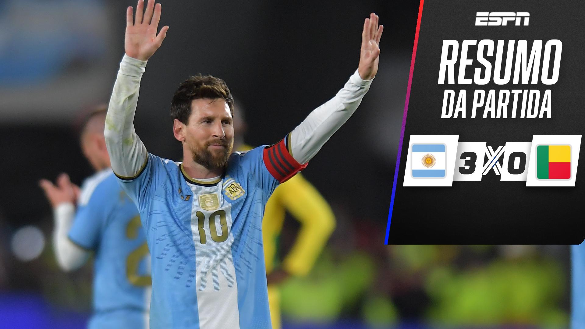Na despedida da seleção, Messi marca e dá duas assistências em vitória contra Benim; VEJA como foi