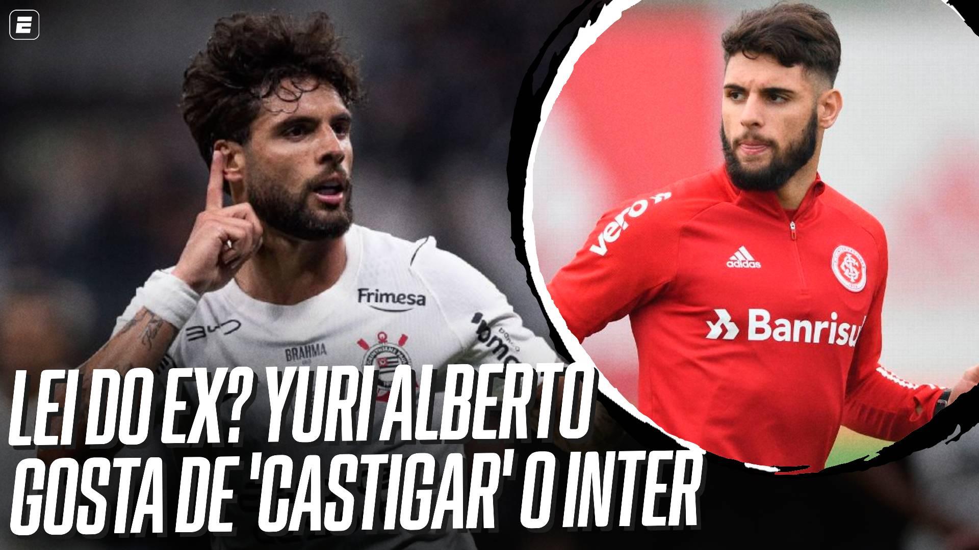 Lei do ex no retorno? Yuri Alberto gosta de 'castigar' o Internacional; VEJA