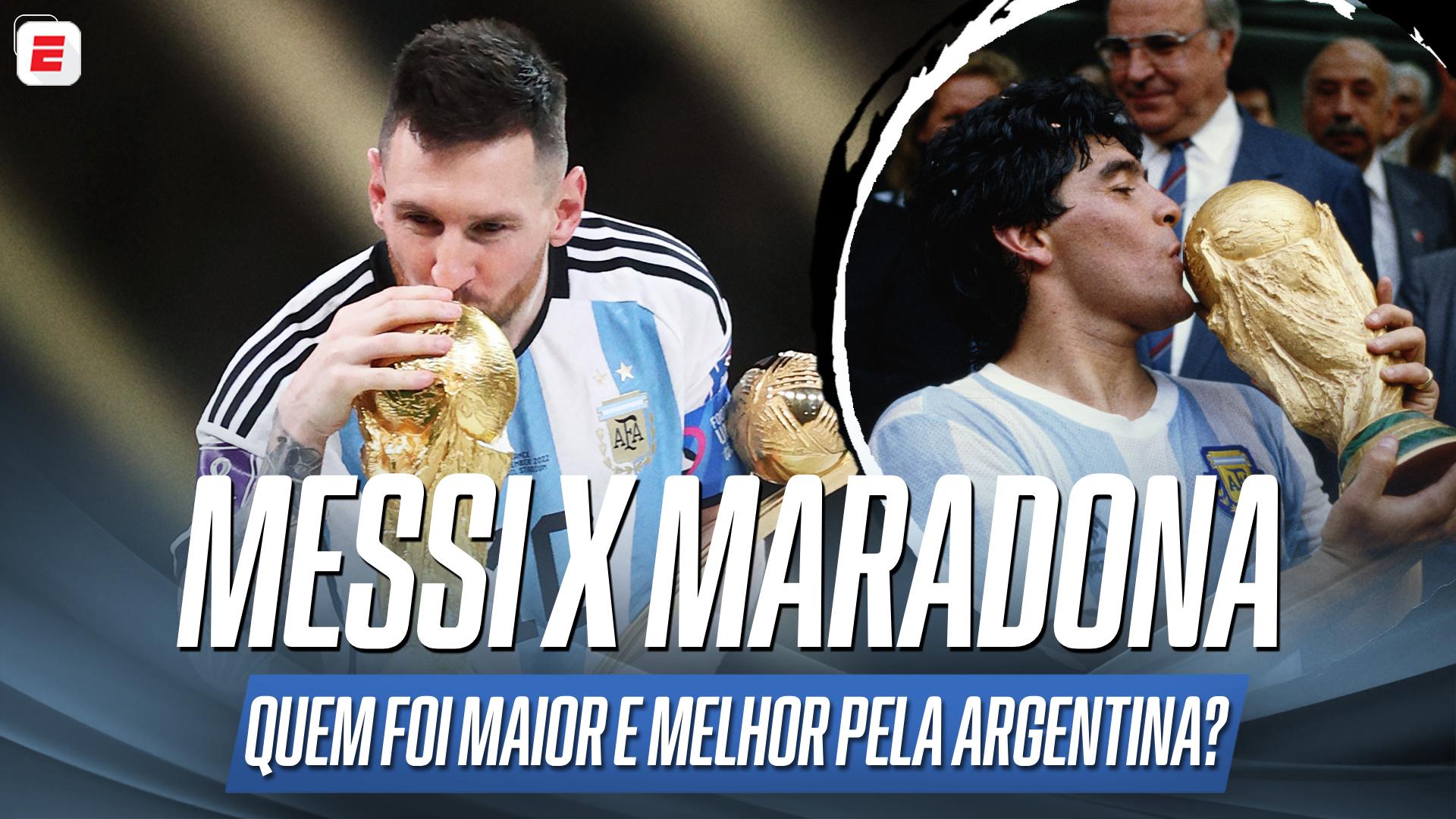 Messi superou Maradona com a camisa da Argentina para além dos números? Gustavo Zupak analisa
