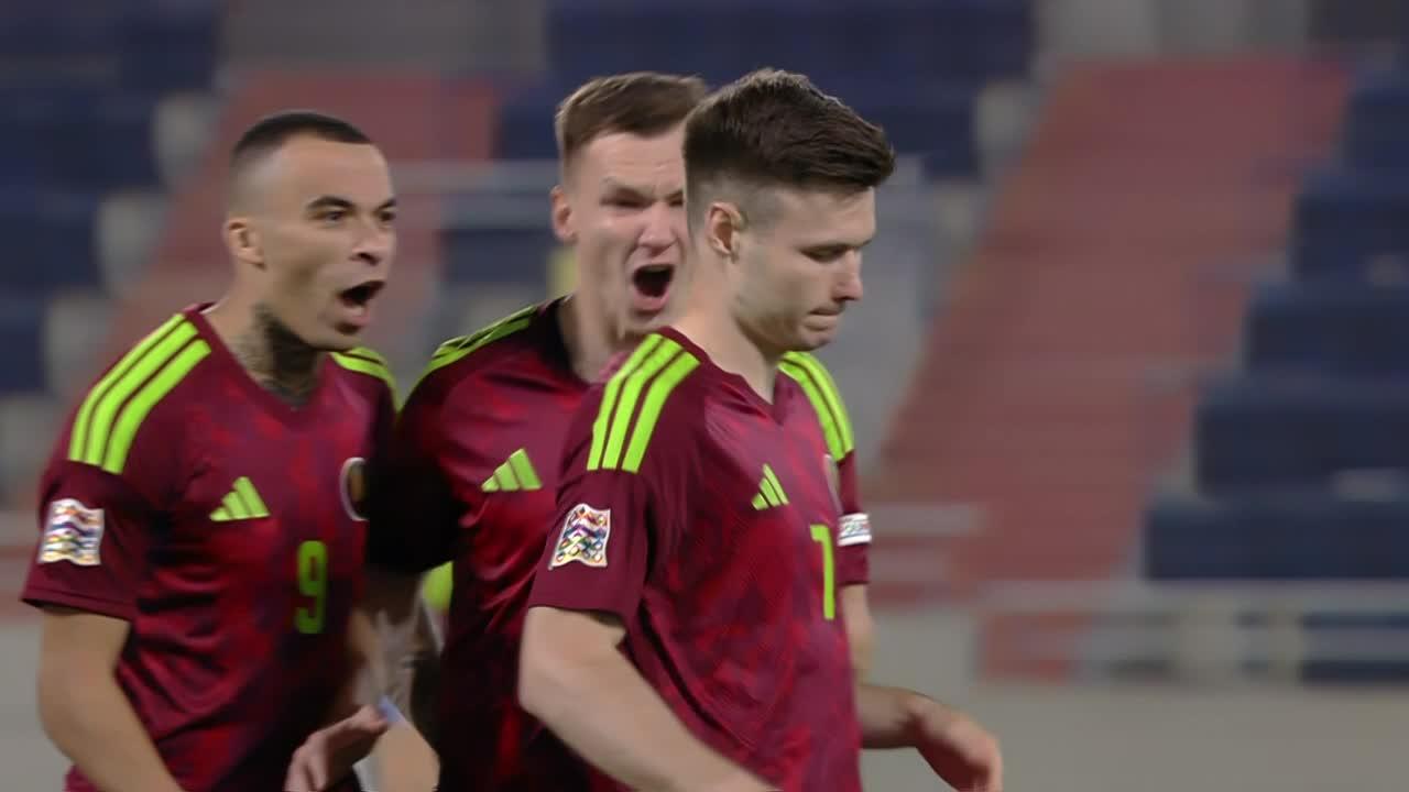 ¡Golazo de Bielorrusia a los 15 segundos del partido!