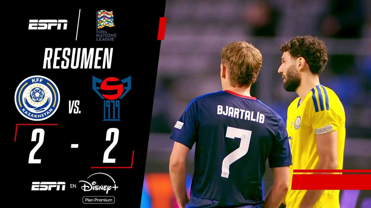Kazajistán e Islas Feroe brindaron un partidazo