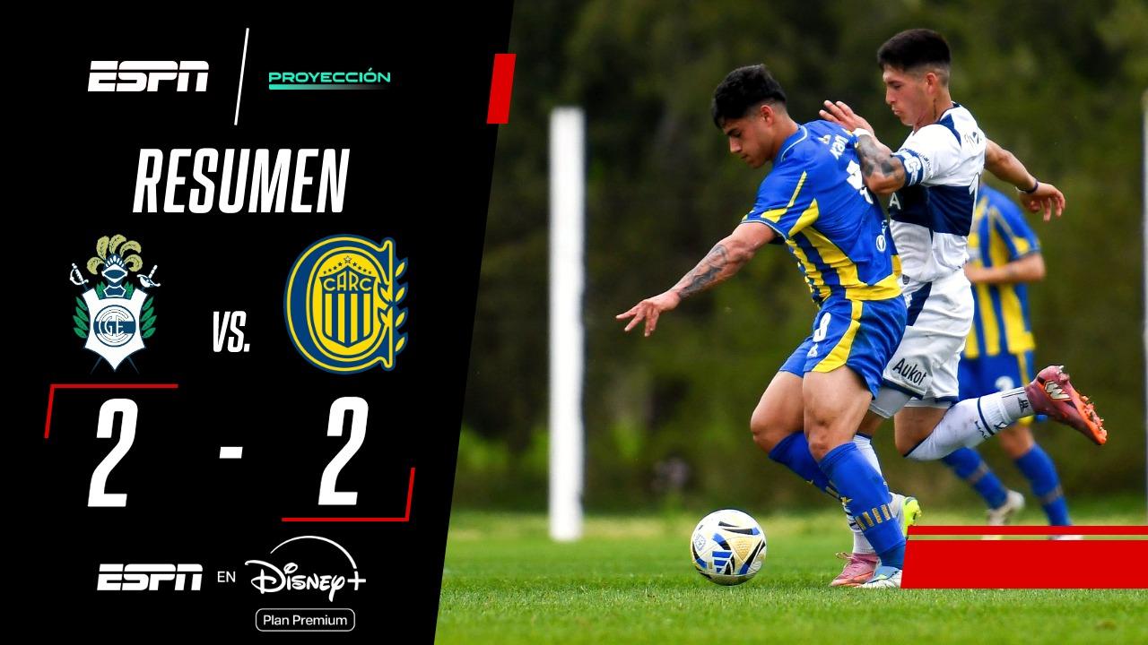 Gimnasia y Rosario Central igualaron en el Torneo Proyección