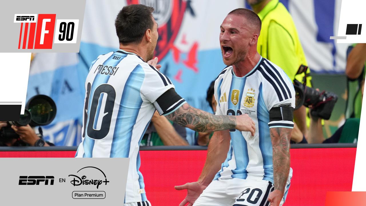 Carlos Mac Allister: "Estos chicos tienen un amor platónico por Messi"
