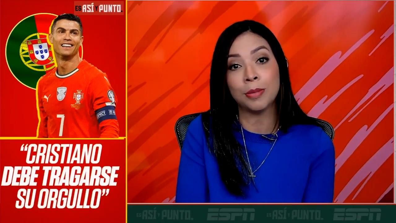 Cristiano Ronaldo tendrá que tragarse su orgullo
