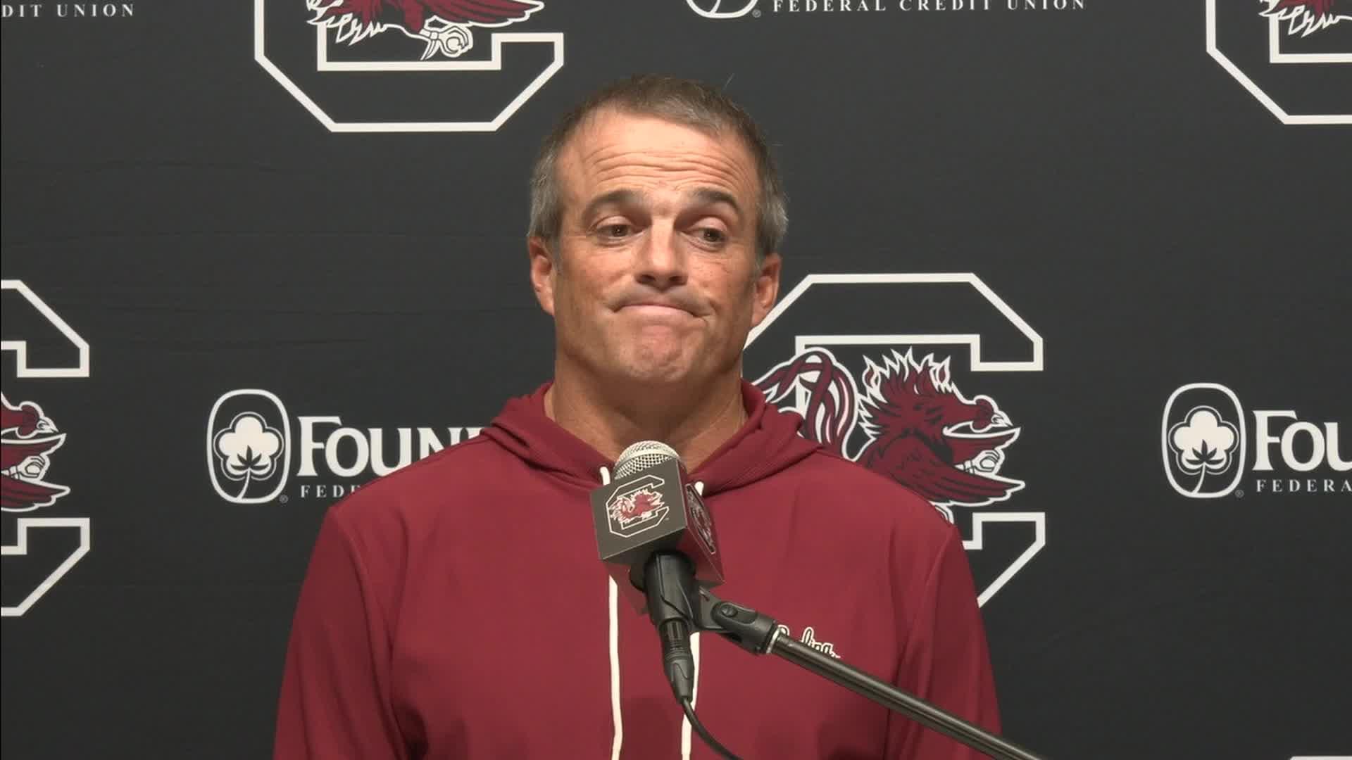 Shane Beamer: Dylan Stewart's status vs. Florida not decided yet