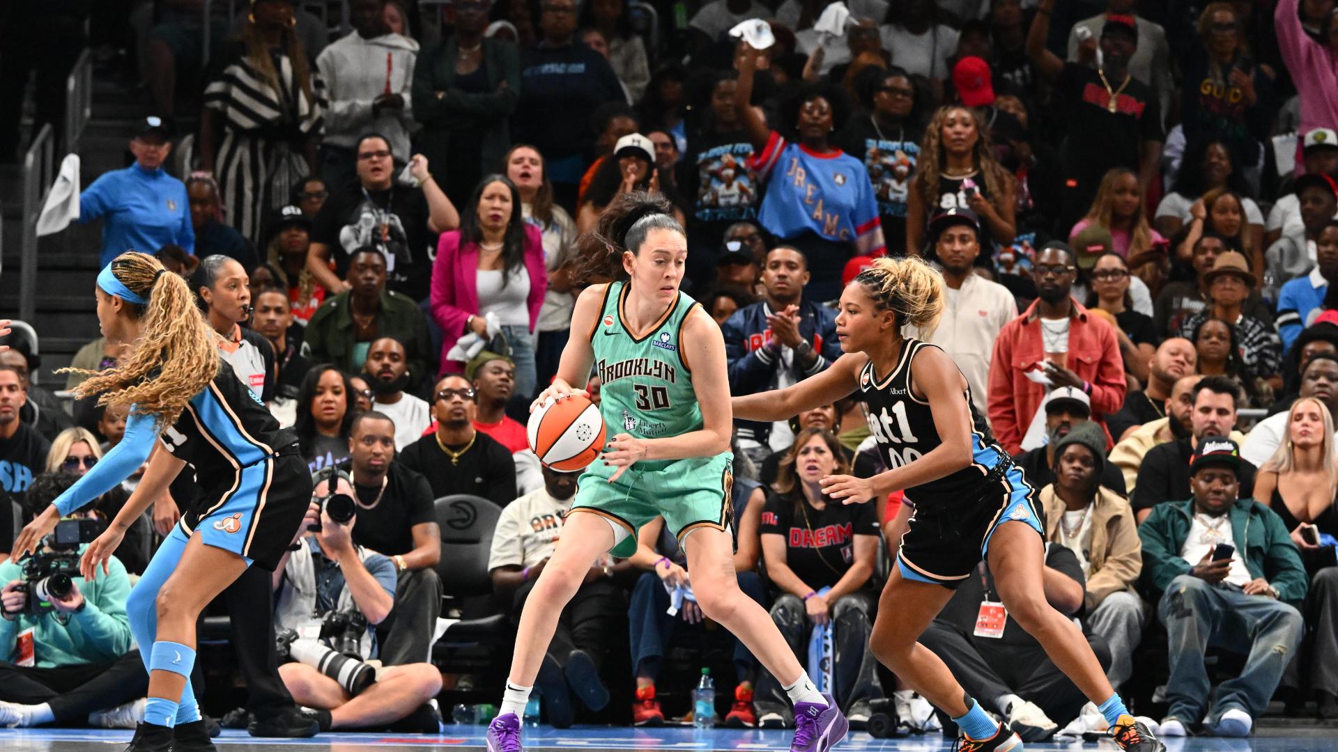 Reese scores 23, Hillmon makes go-ahead basket in OT as Dream beat Liberty 101-98 for a 2-0 lead