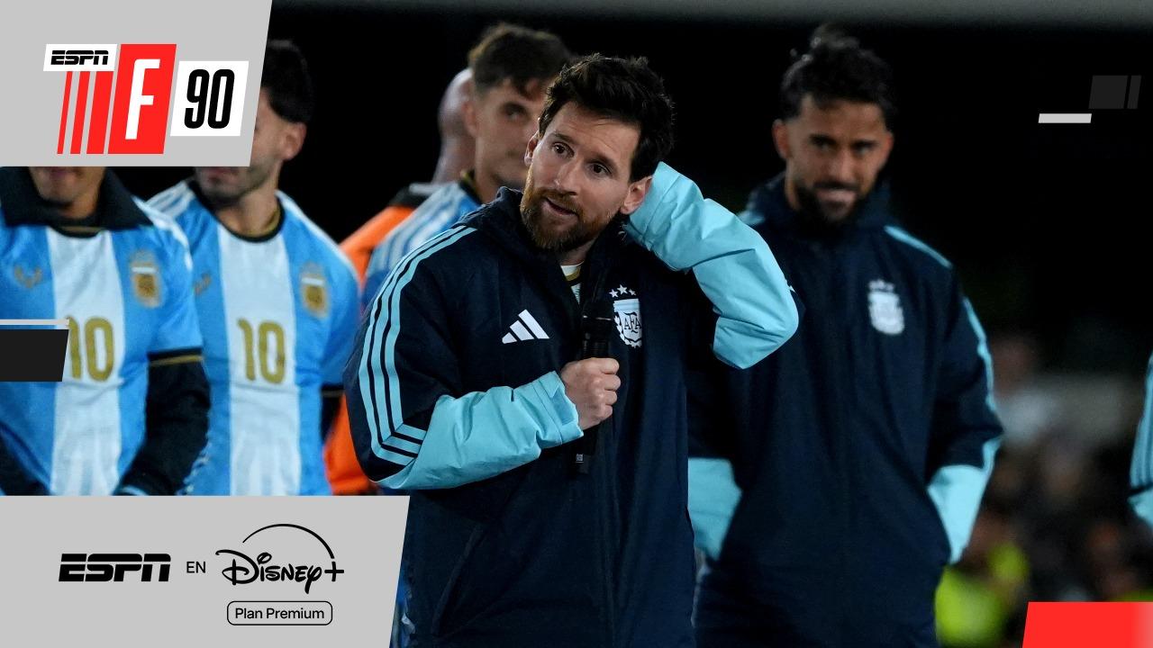 El posteo de Messi luego de su último partido con la Selección Argentina