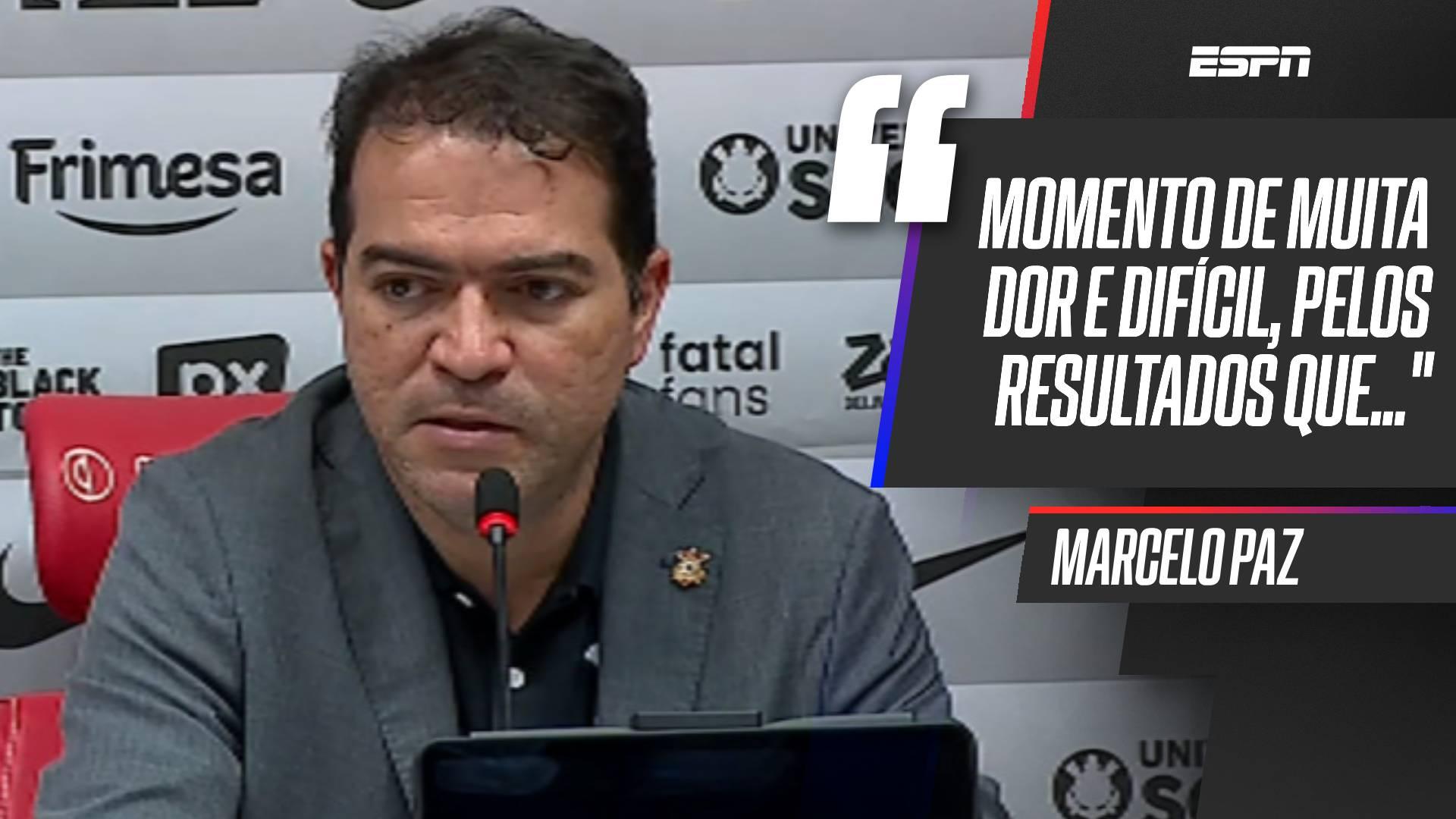 Marcelo Paz cita 'buscar um fato novo' ao anunciar demissão de Fernando Diniz: 'Precisamos voltar a vencer'