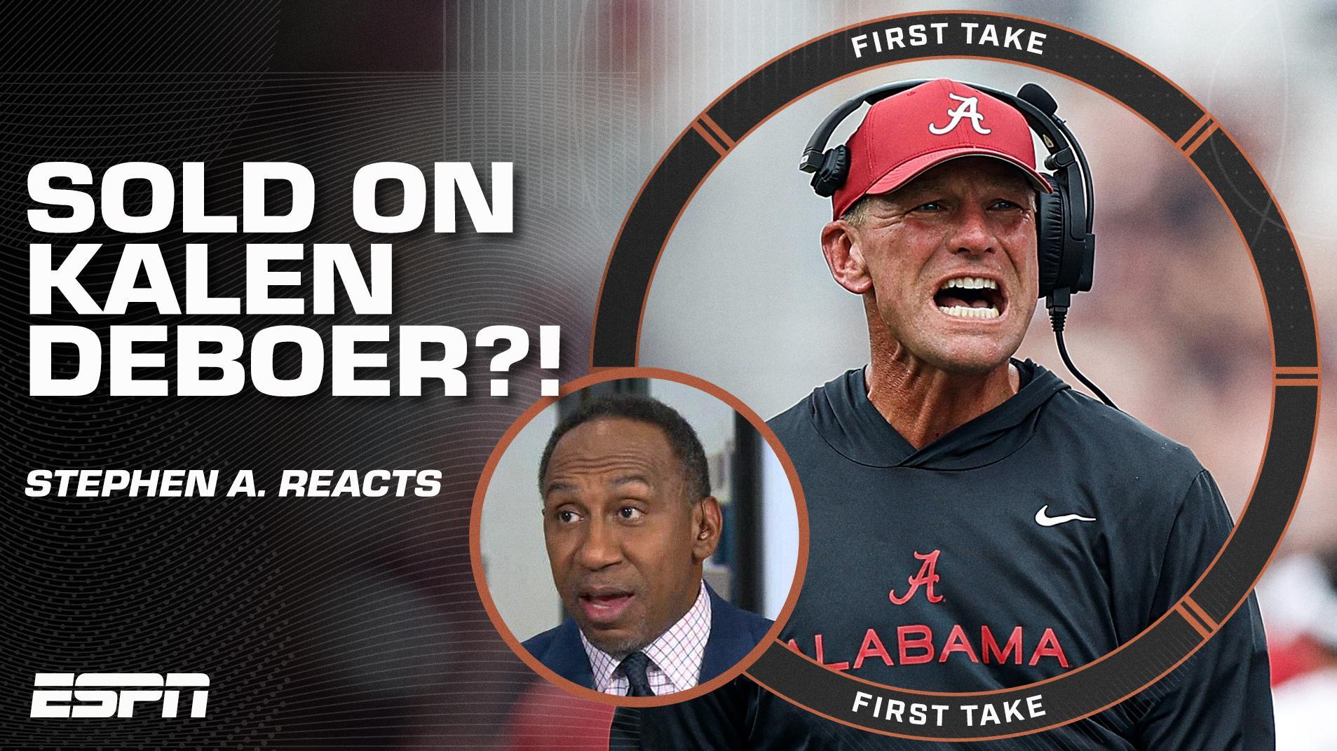 Is Kalen DeBoer the RIGHT SUCCESSOR to Nick Saban?! - Stephen A. weighs in