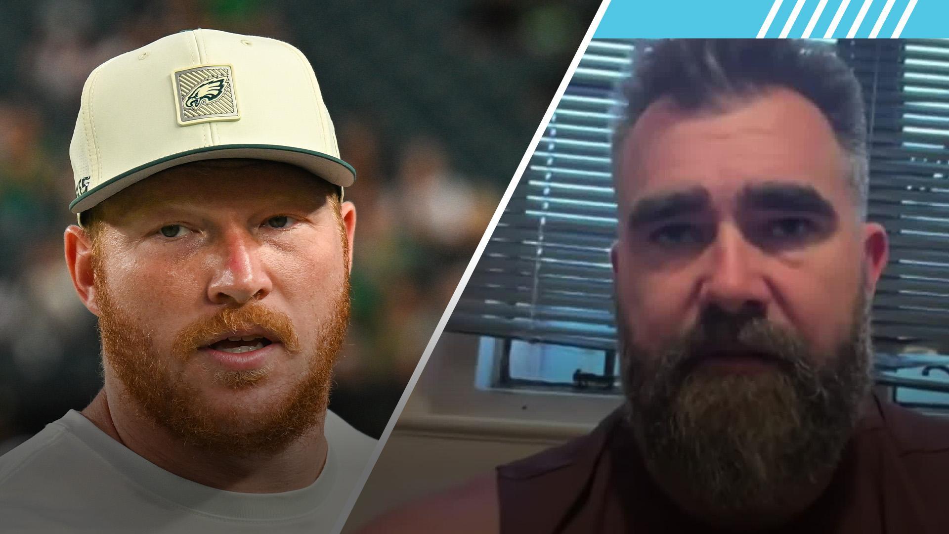 Jason Kelce excited for Cam Jurgens to return to center position in Baltimore