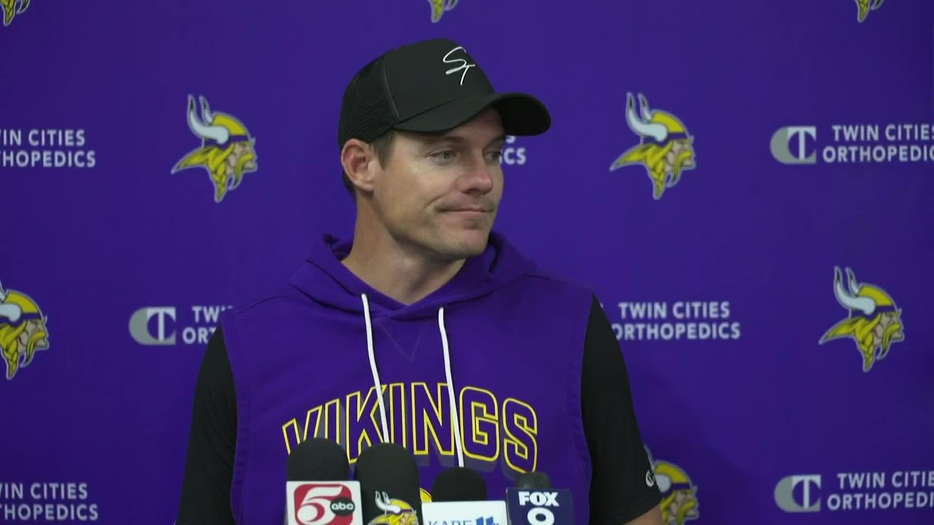Kevin O'Connell talks about bringing in OBJ to Vikings' practice squad