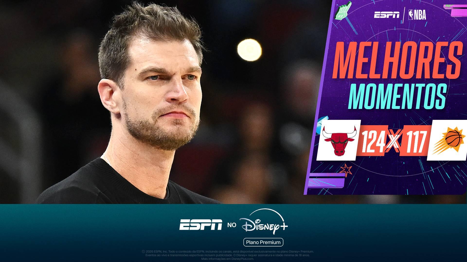 Em boa atuação do calouro Caleb Wilson, Bulls de Tiago Splitter vencem os Suns