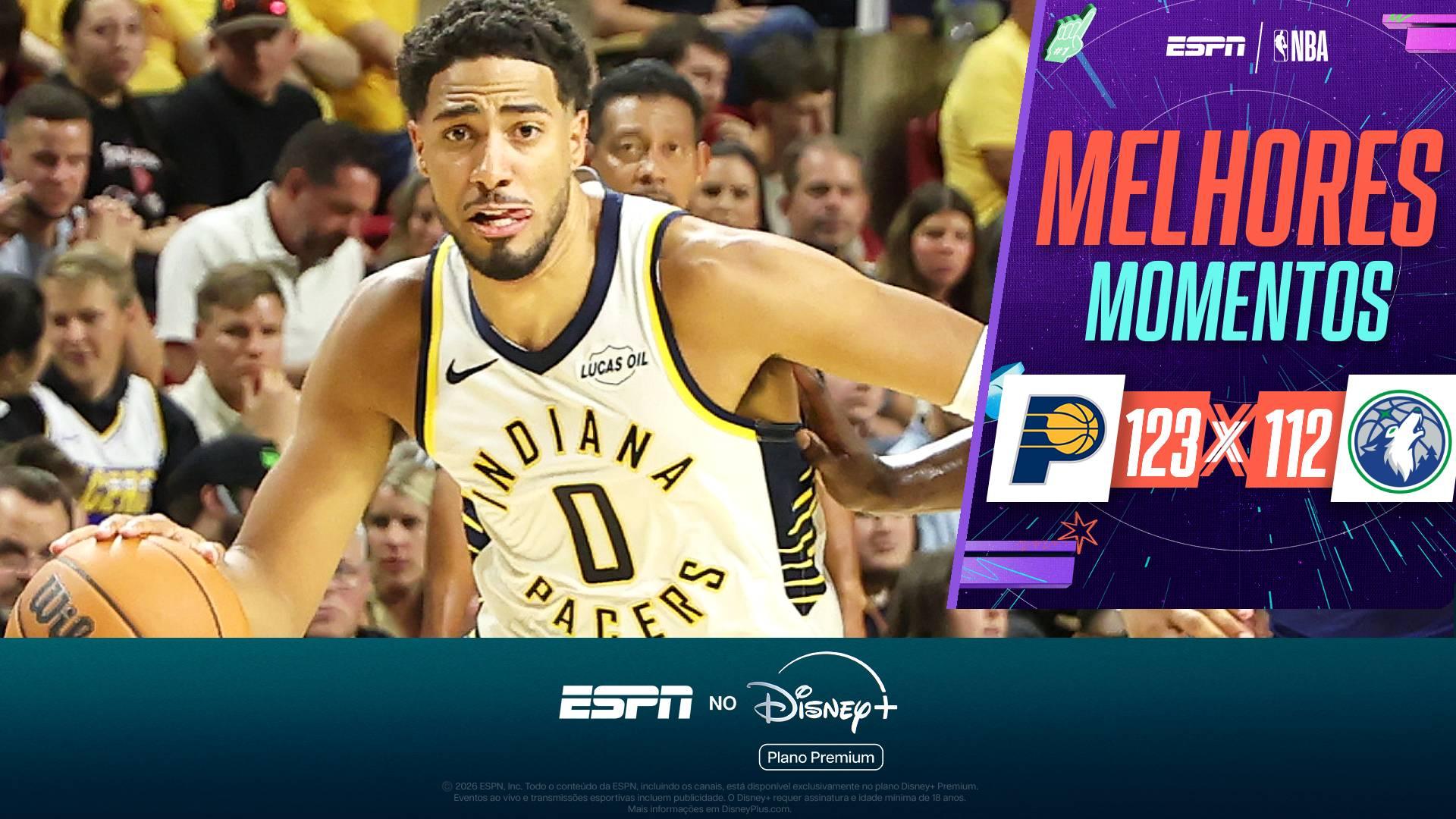 Haliburton volta às quadras em vitória dos Pacers sobre os Timberwolves na pré-temporada da NBA