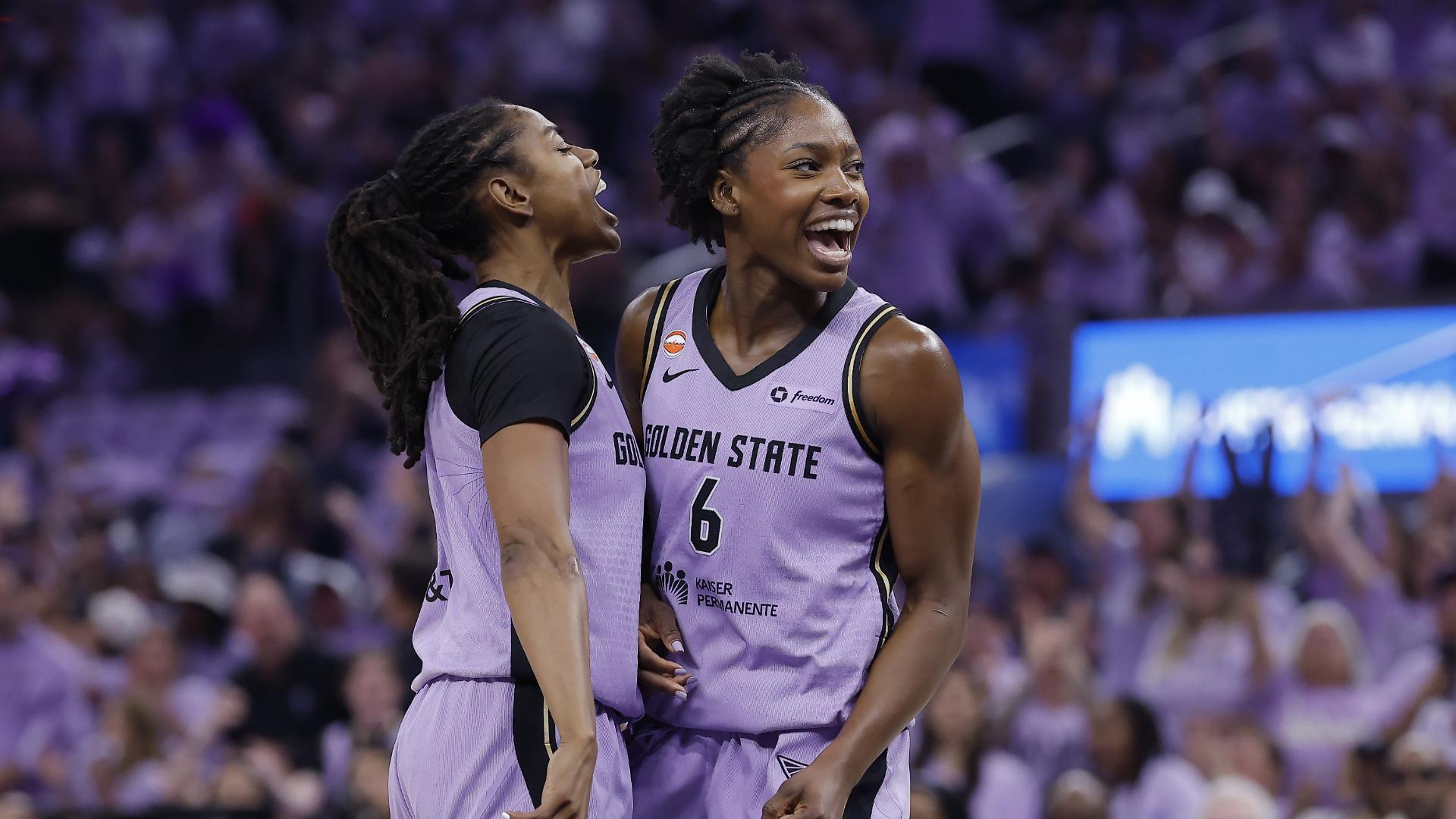 Golden State se adelanta 2-0 ante Las Vegas con gran actuación de Tiffany Hayes