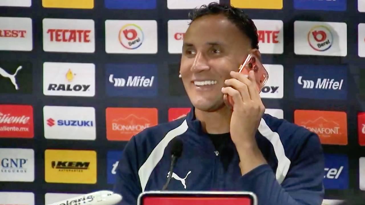 Keylor Navas y el momento más viral