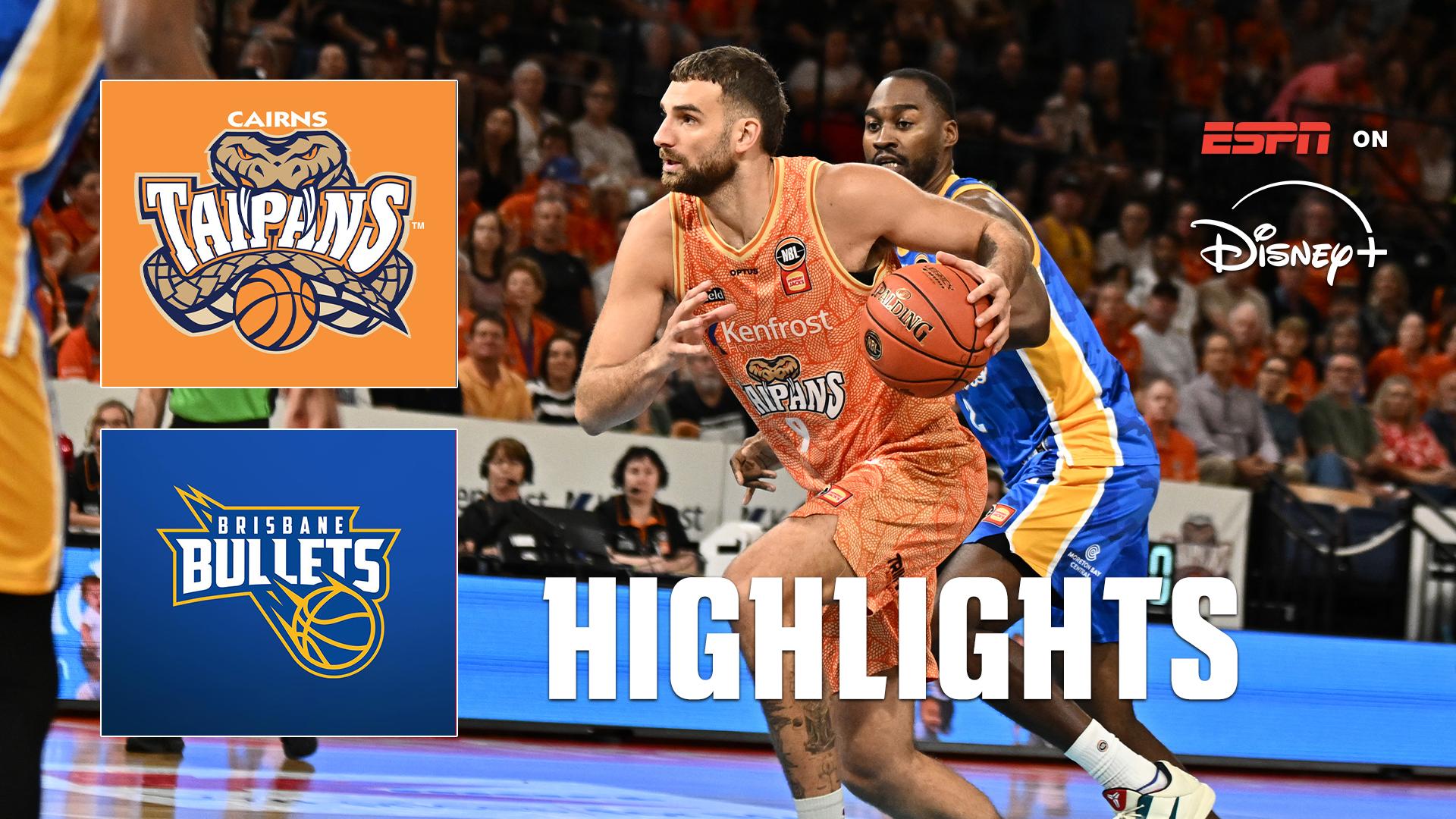 Taipans close out narrow win over Bullets
