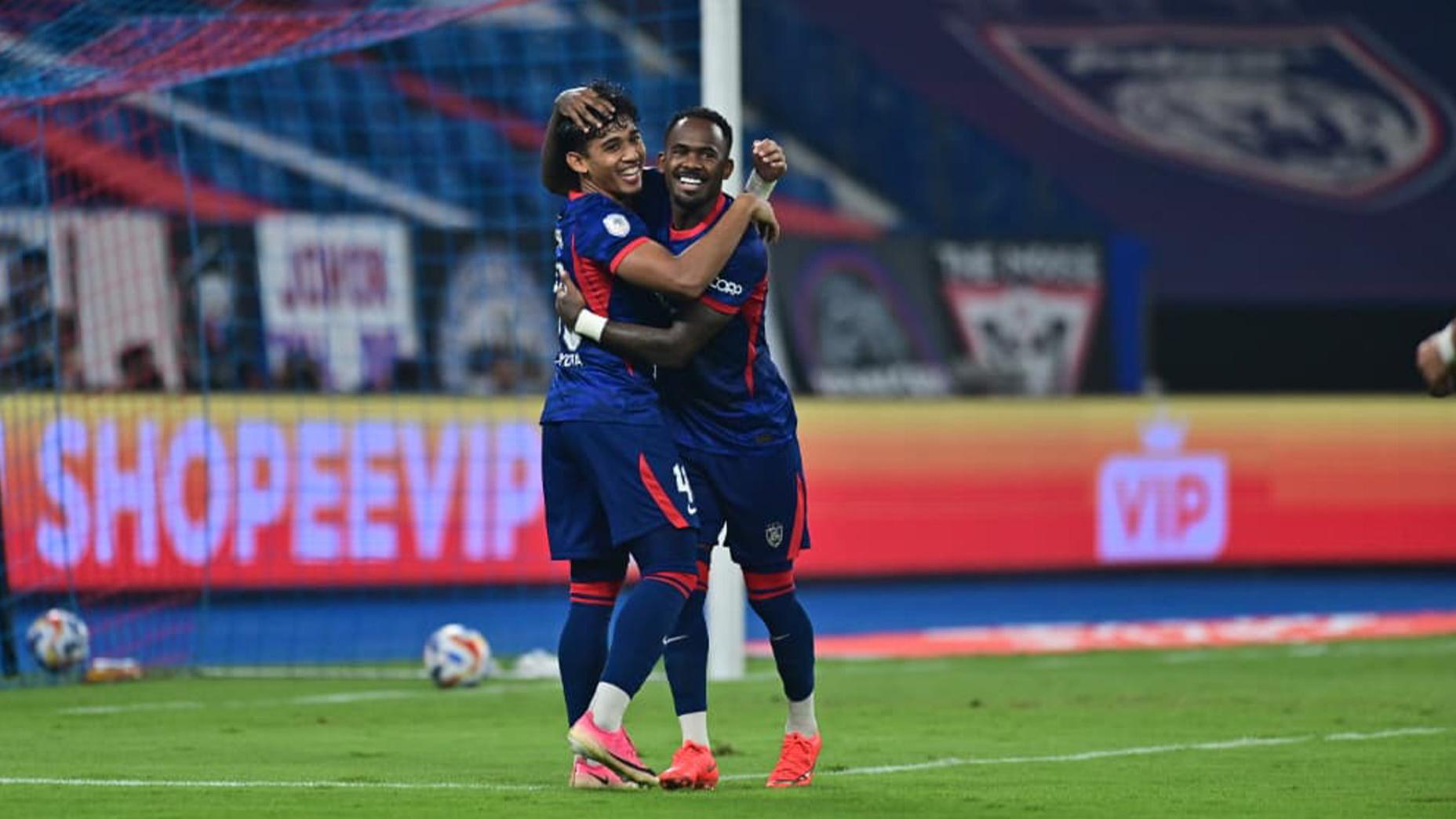 Starlet Daniesh nets brace as JDT put six past Svay Rieng