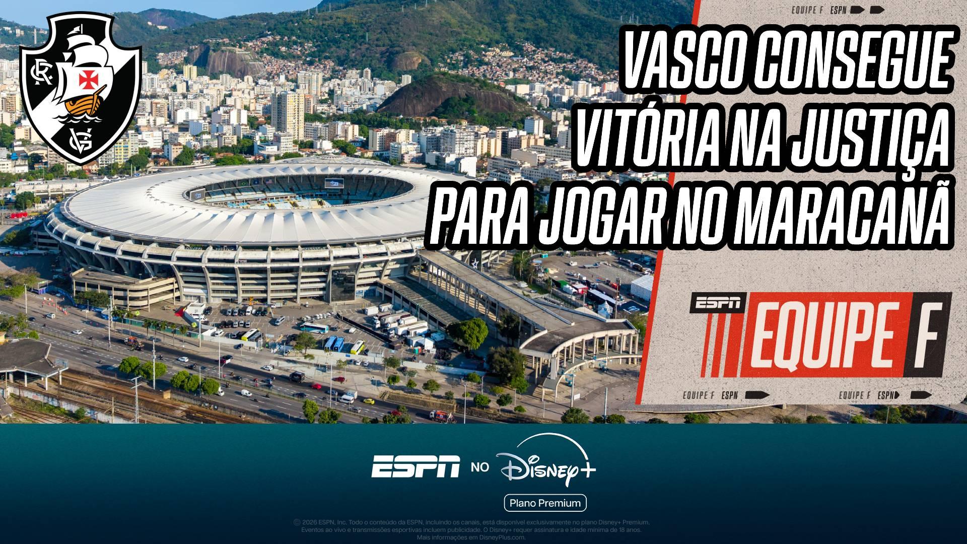 Justiça determina liberação do Maracanã para Vasco x Boca Juniors pela Sul-Americana; VEJA decisão