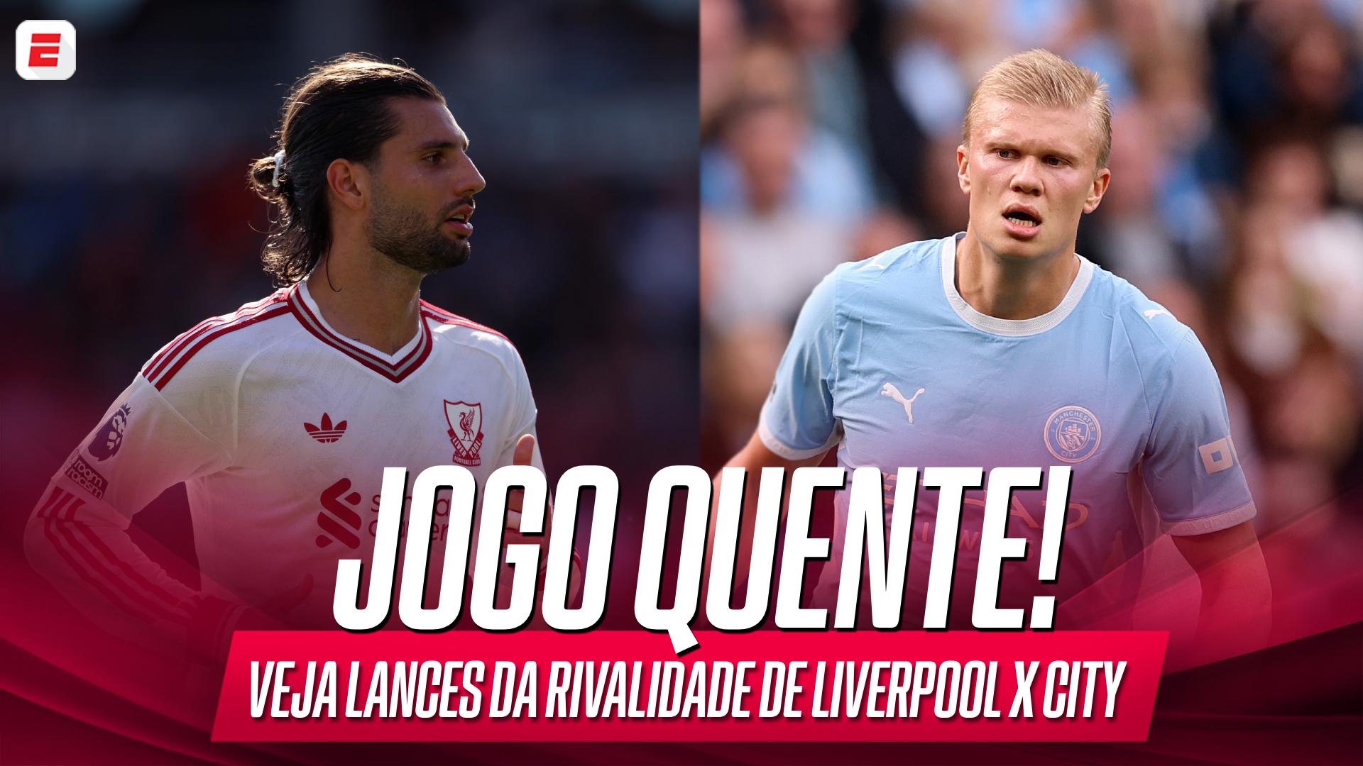 Alerta de jogão! Relembre lances históricos da rivalidade entre Liverpool e Manchester City