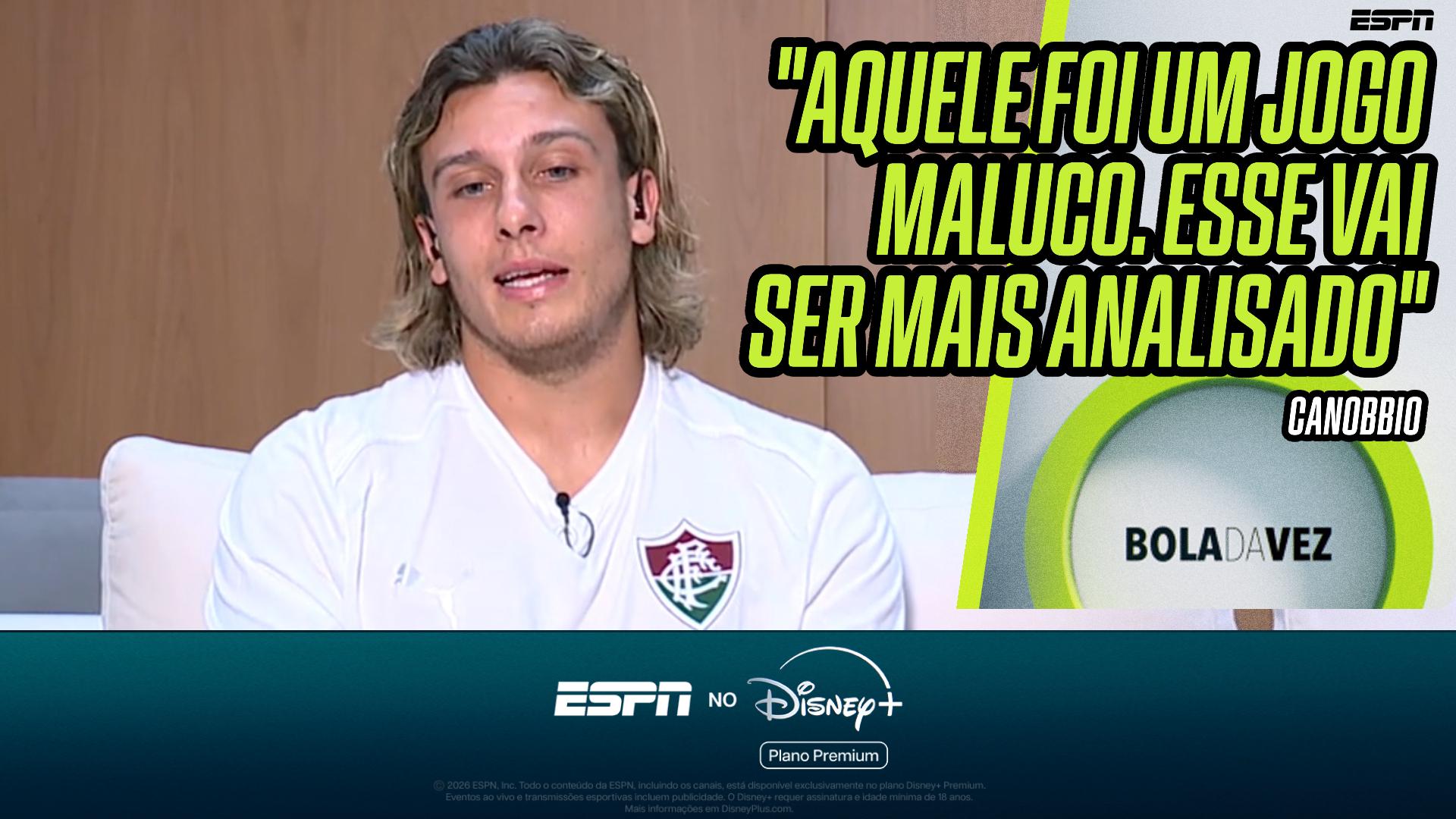 Canobbio relembra último jogo contra o Palmeiras e projeta semifinal da Libertadores: 'Aquele jogo foi maluco, esse vai ser mais analisado'