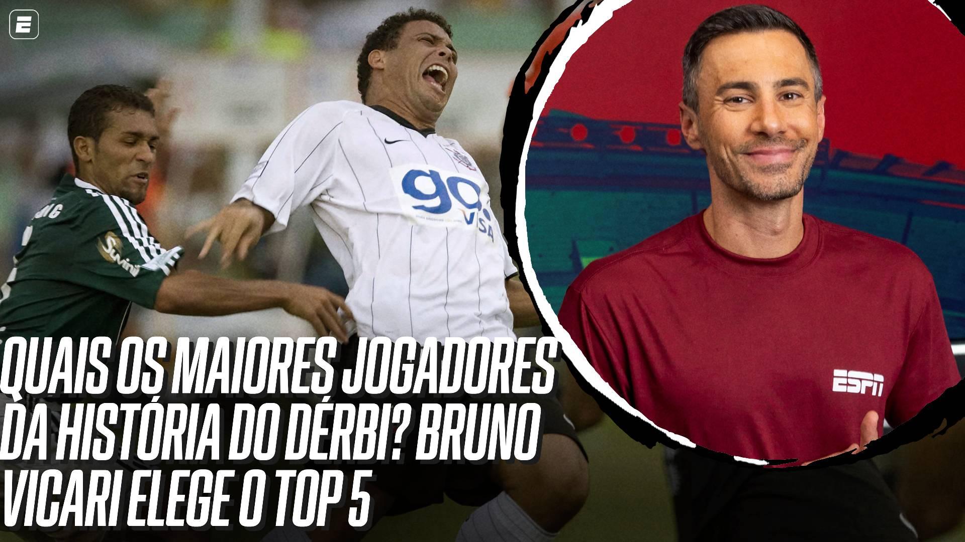 Dia de Palmeiras x Corinthians! Quais os maiores jogadores da história do dérbi? Bruno Vicari responde