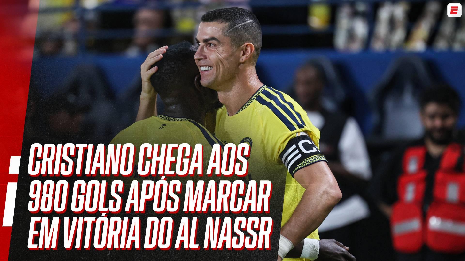 Cristiano Ronaldo marca em vitória do Al Nassr e chega aos 980 gols; Foi o retorno do camisa 7 aos gramados após atrito com Jogre Jesus