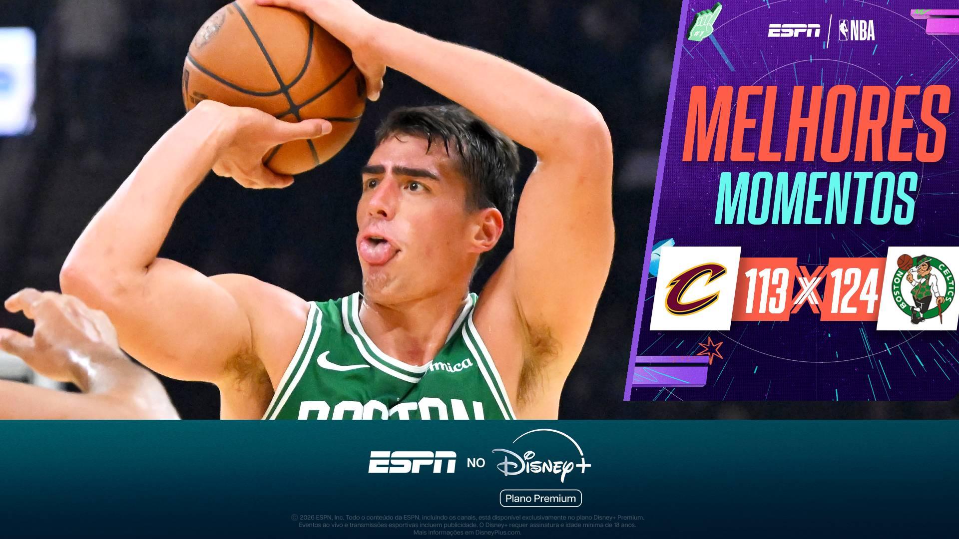 Com duplo-duplo de Luka Garza, Celtics batem os Cavs na pré-temporada da NBA