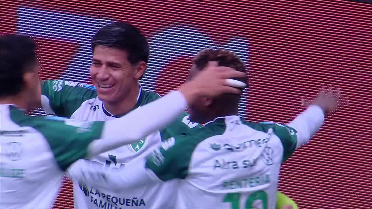 ¡Arriba el Verde! Marabel puso el 1-0 ante Aldosivi