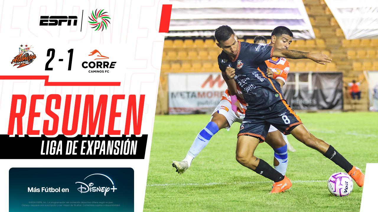 Alebrijes se quedó los tres puntos ante El Corre con un golazo | Resumen | Liga de Expansión