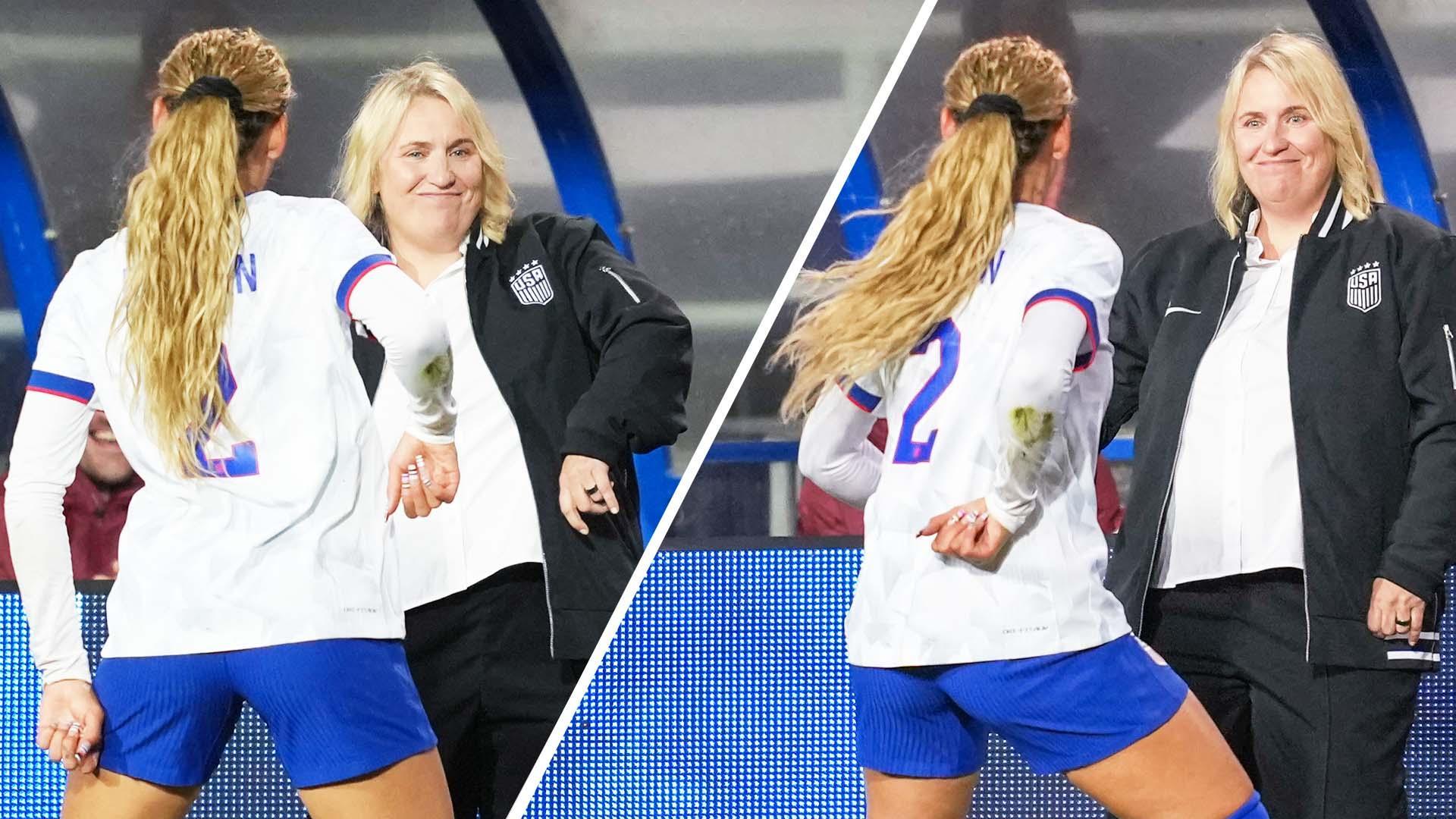 How important is the Rodman and Hayes 'chemistry' for USWNT?