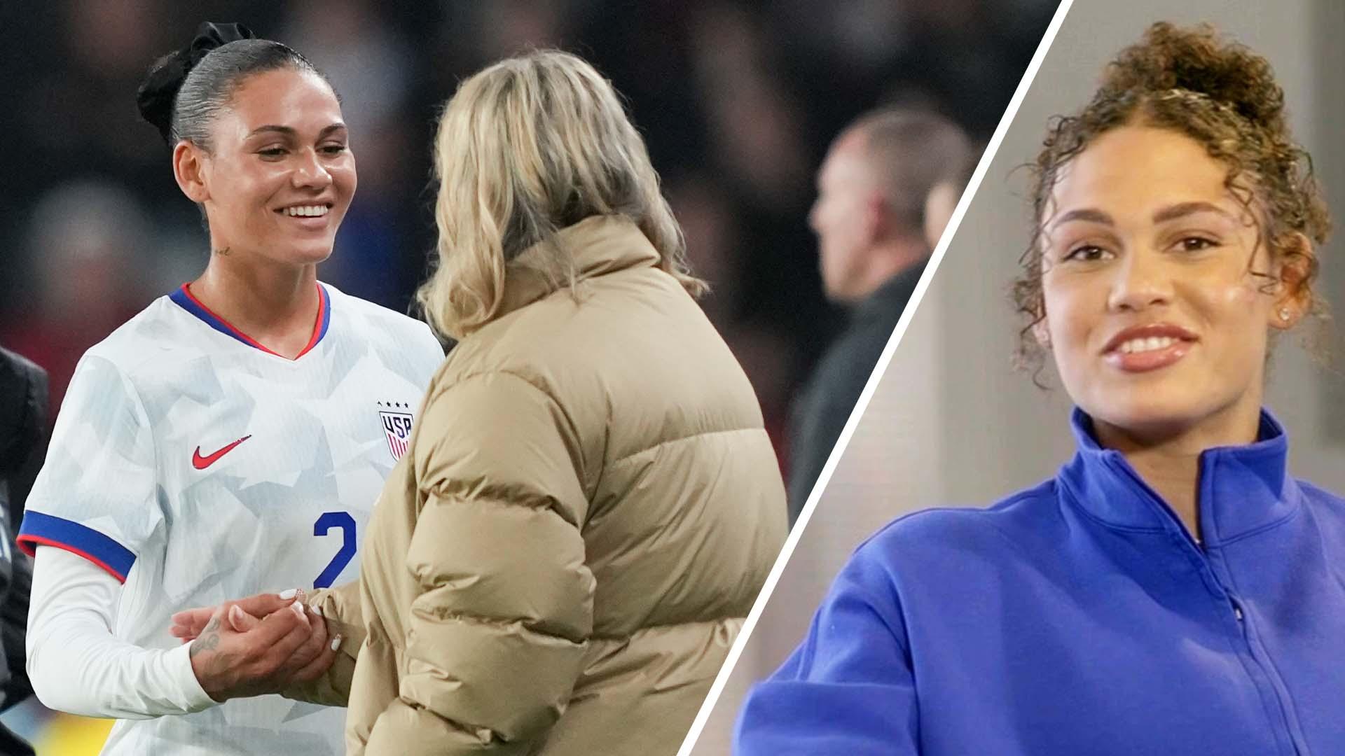 Rodman hails Hayes' style of management for her improved USWNT performances