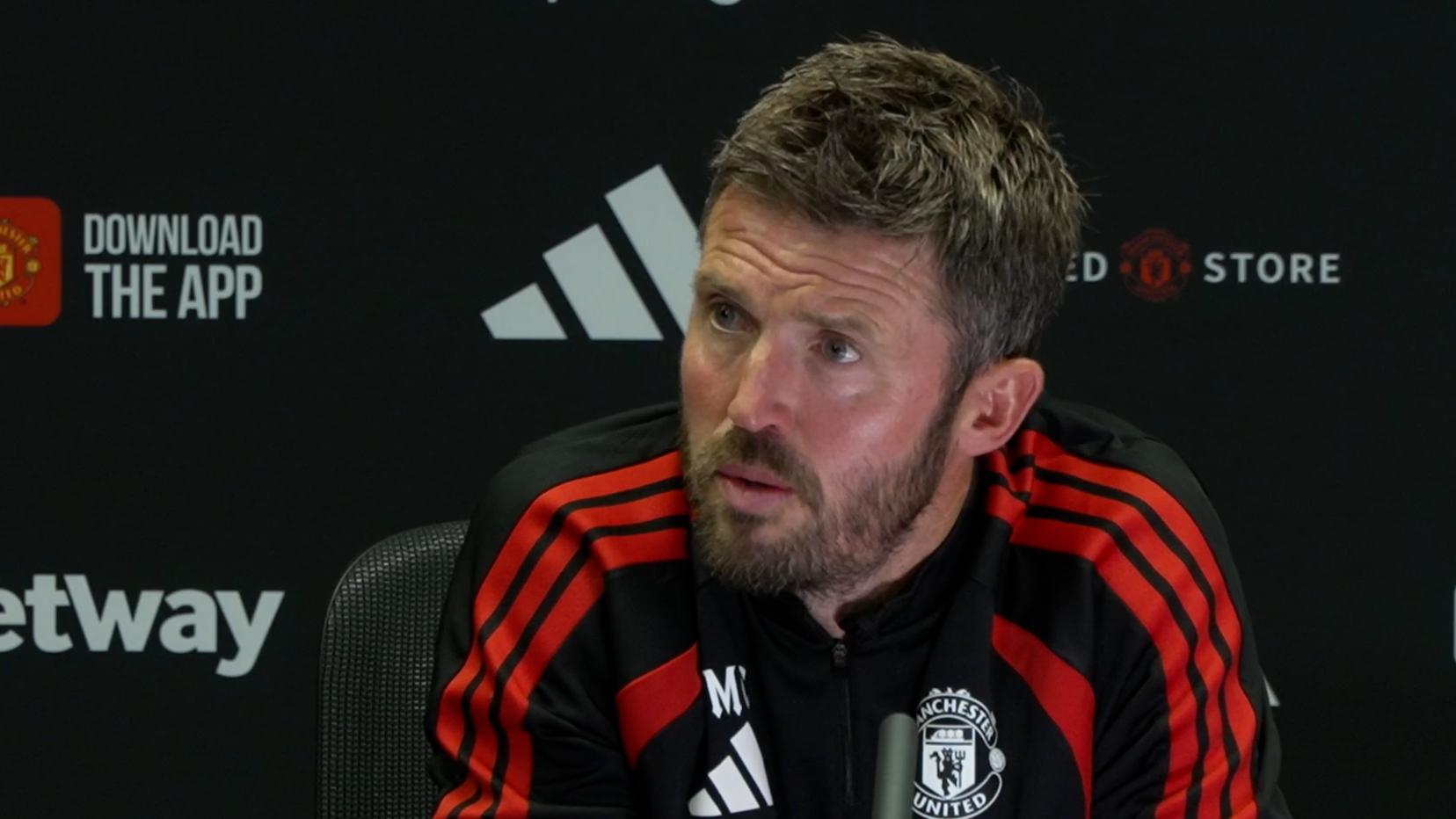 Carrick: Calm about our progress, but pushing for more
