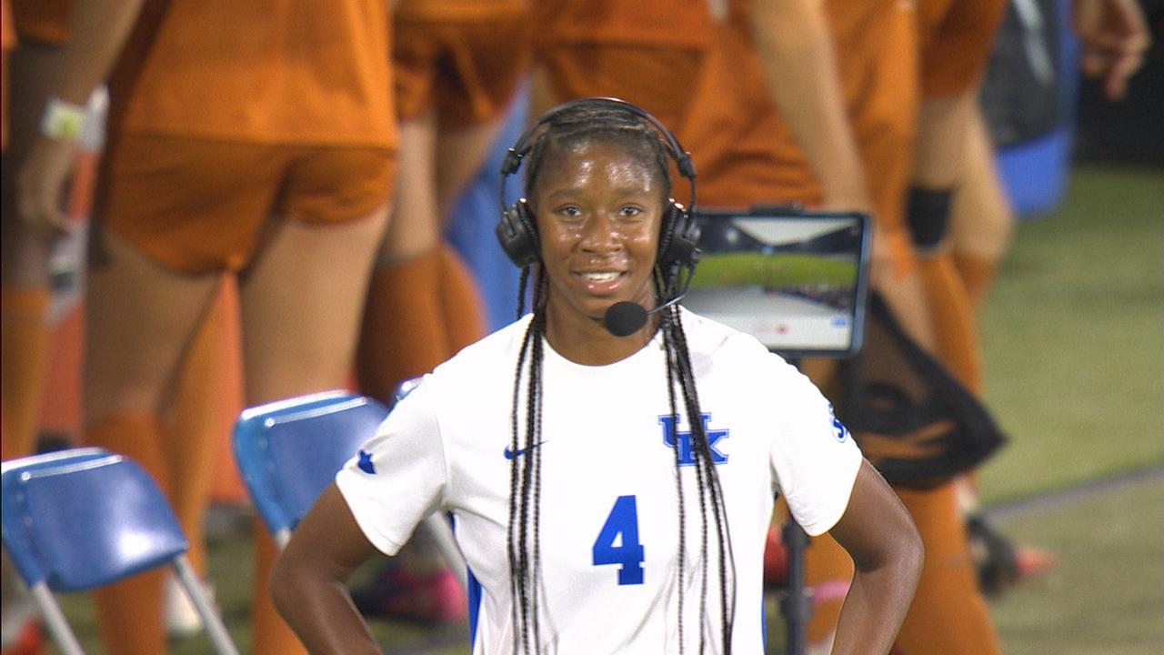 Kentucky's Kyla Dawn reflects on her game-winning goal vs. Texas
