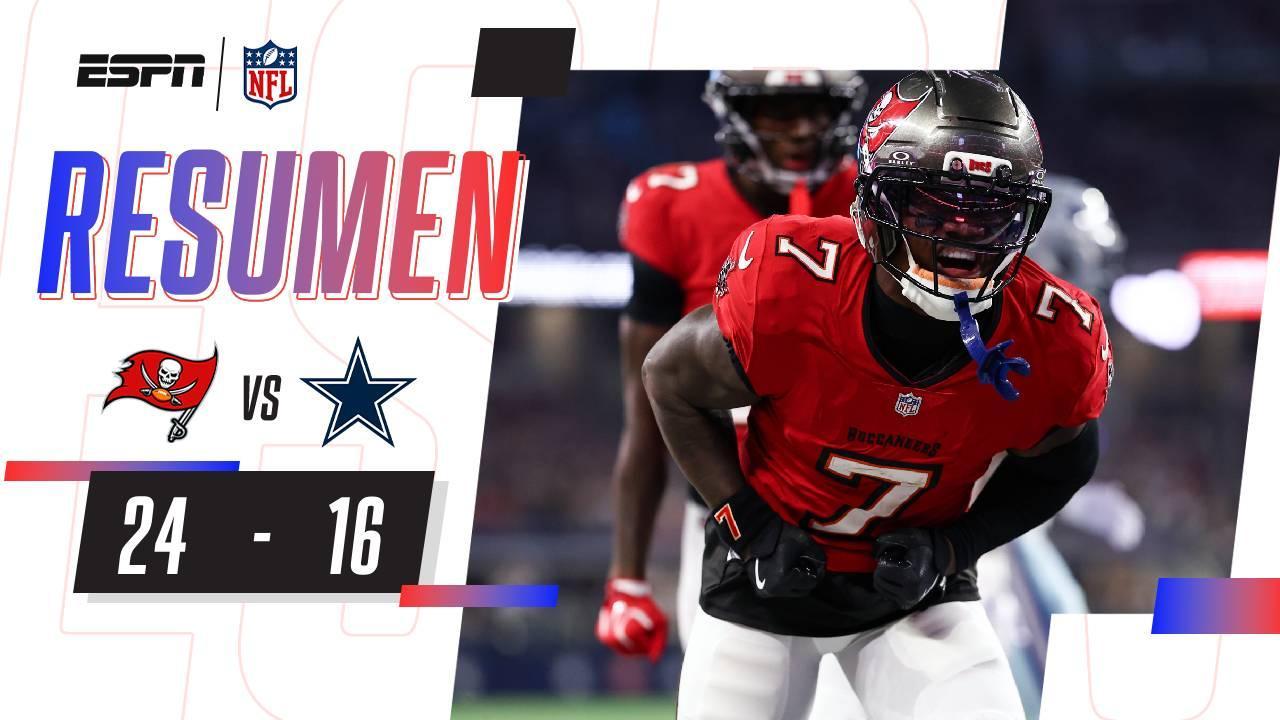 Cowboys implosionan ante unos Buccaneers que rompen sequía sin victoria | NFL | Resumen